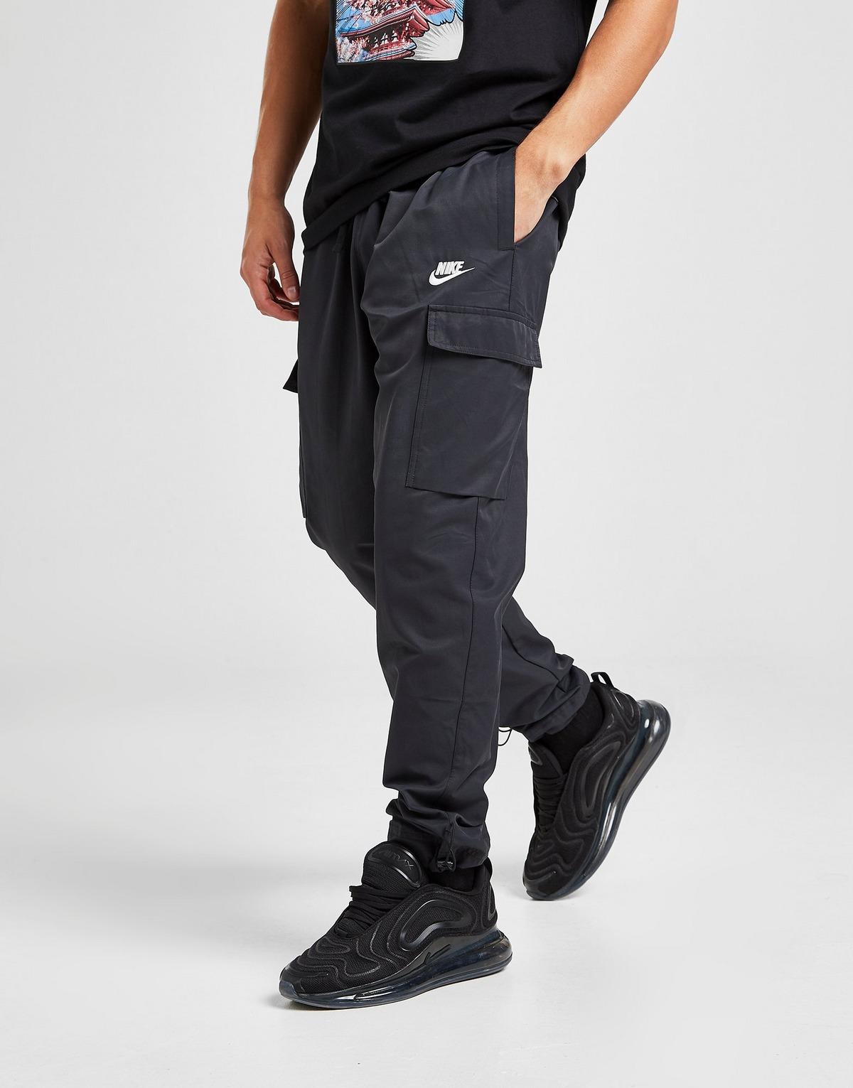Nike Sportswear SOS Fleece Cargo Kids Track Pants Black DX2299  010   jordan 4 LIMITED EDITION BLACK