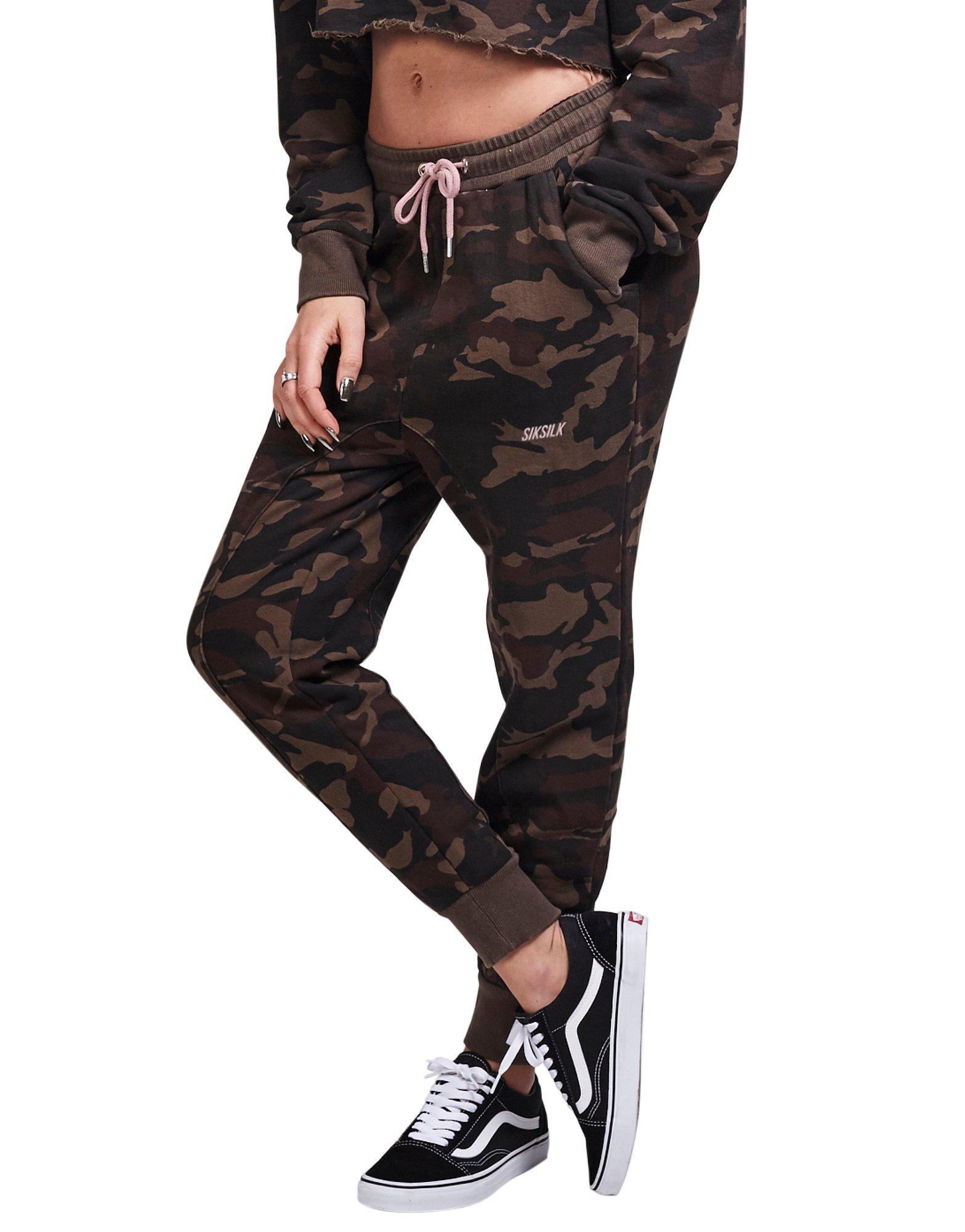 sik silk camo joggers