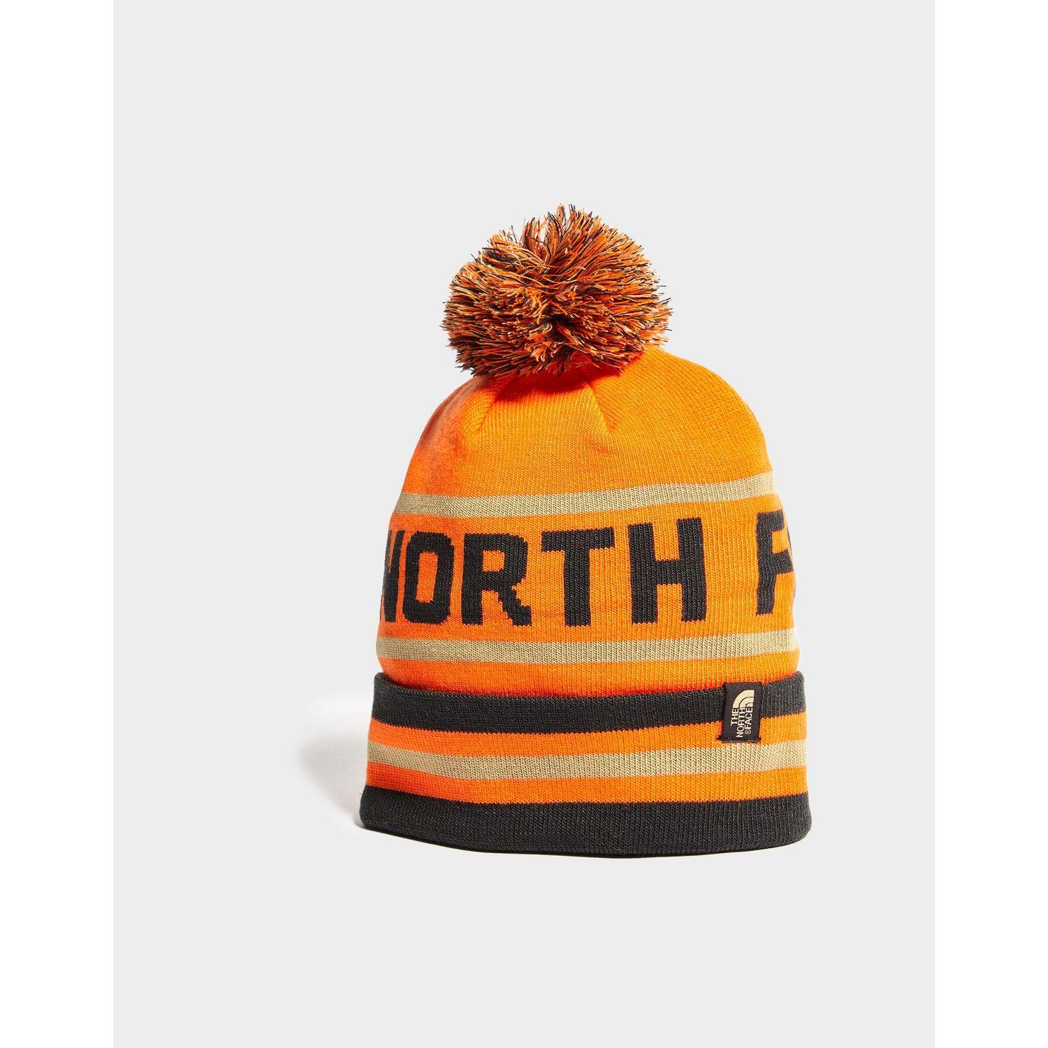 north face bobble hat