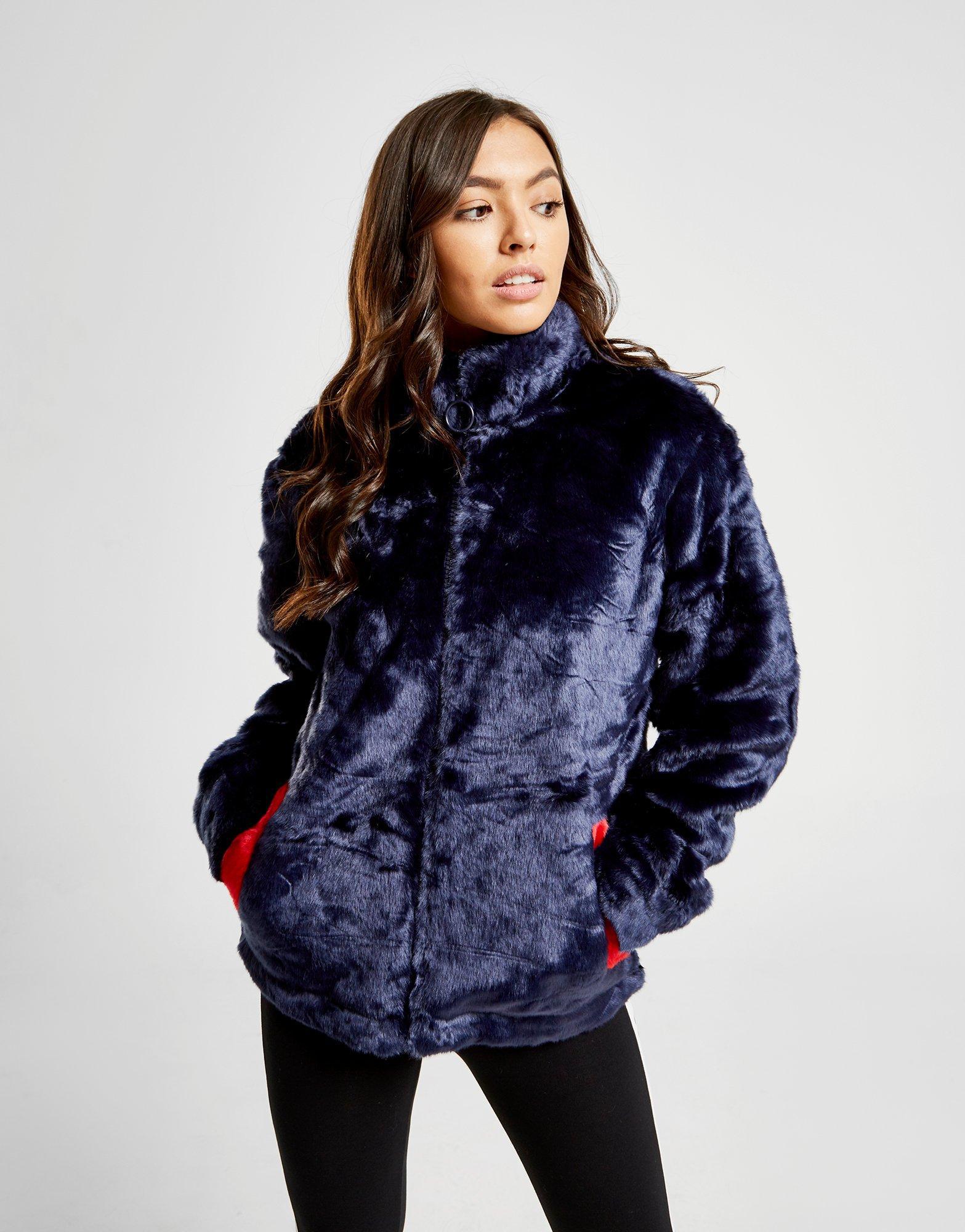 fila faux fur jacket