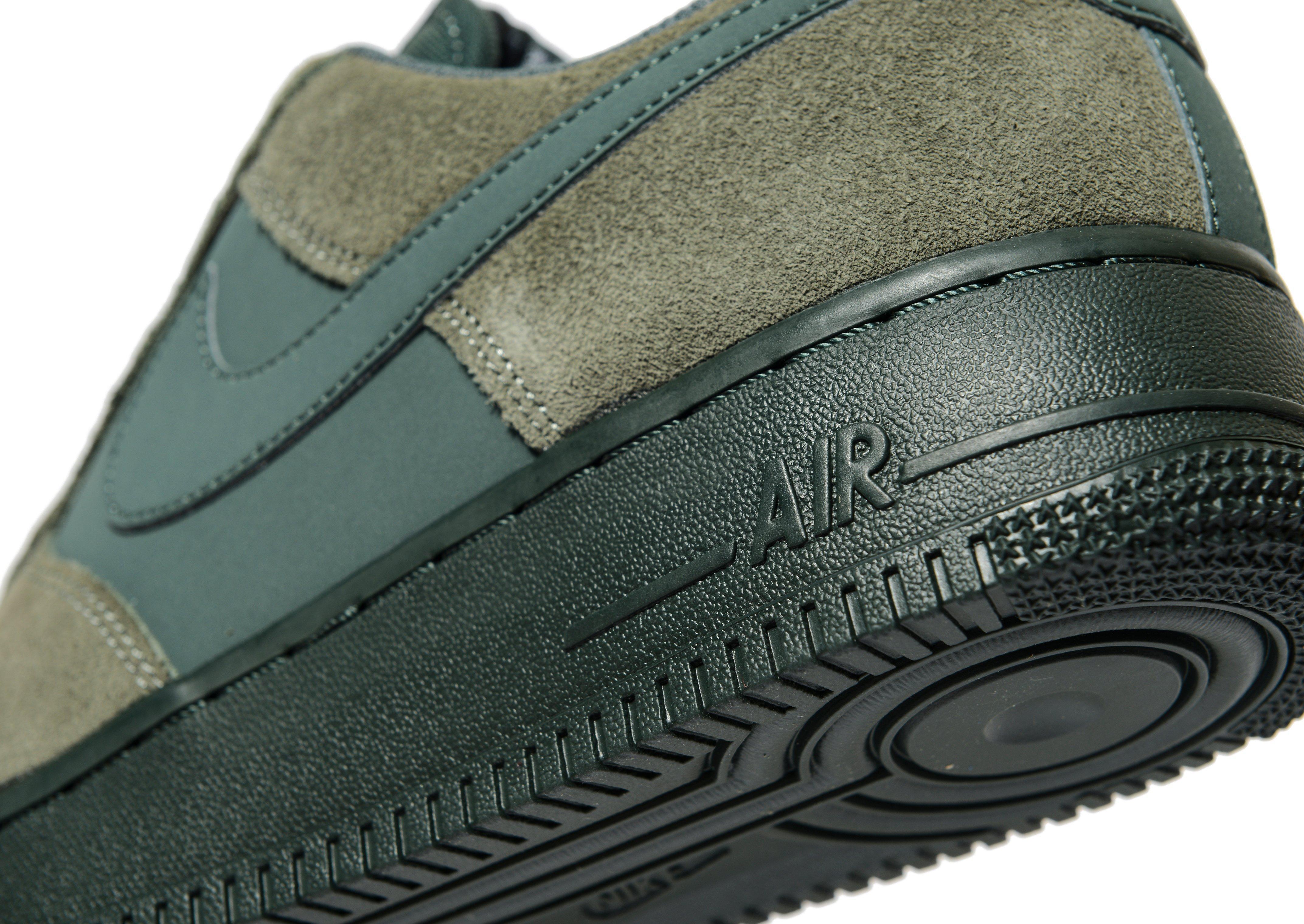 nike air force 1 green suede high top