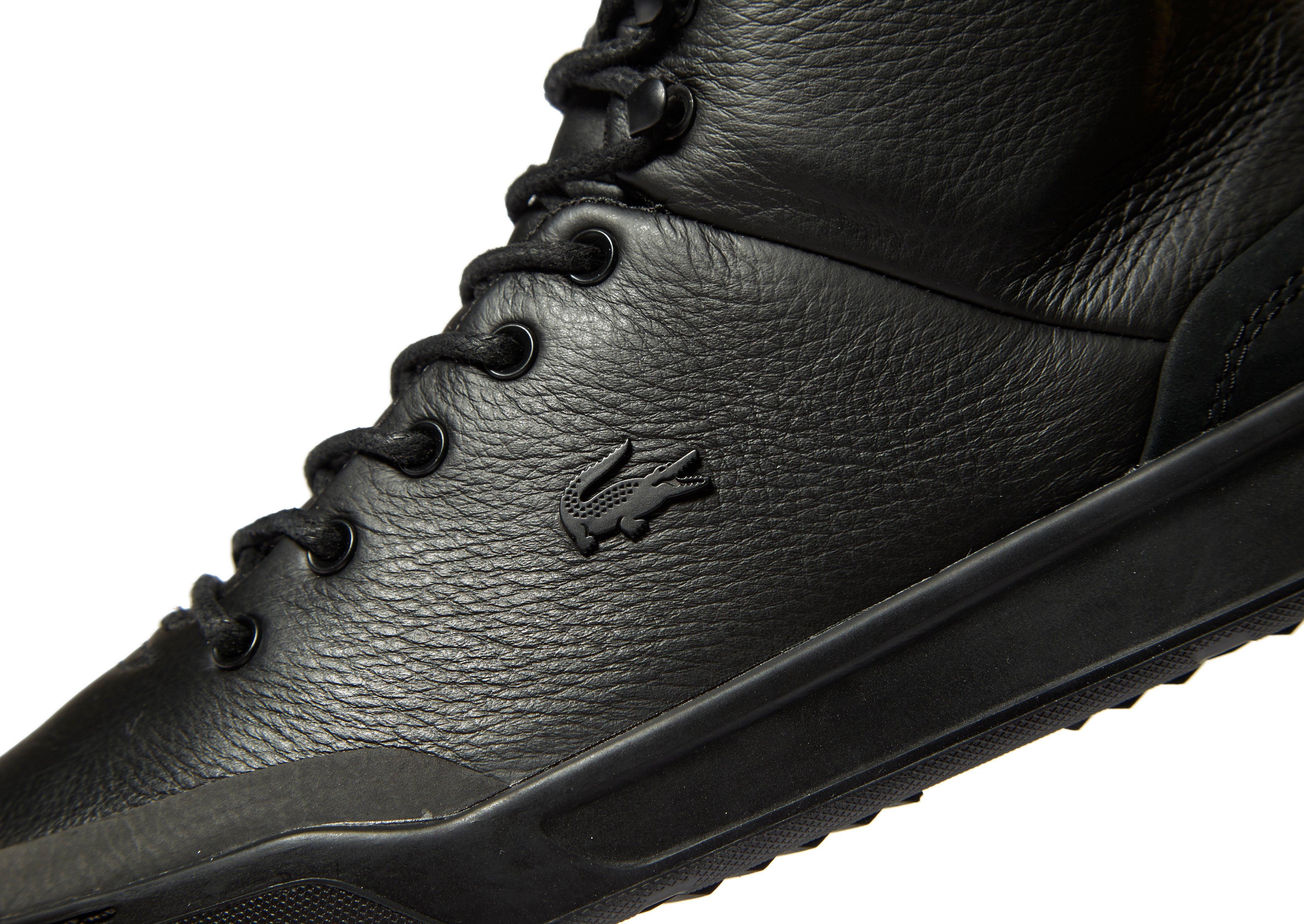 lacoste black high tops