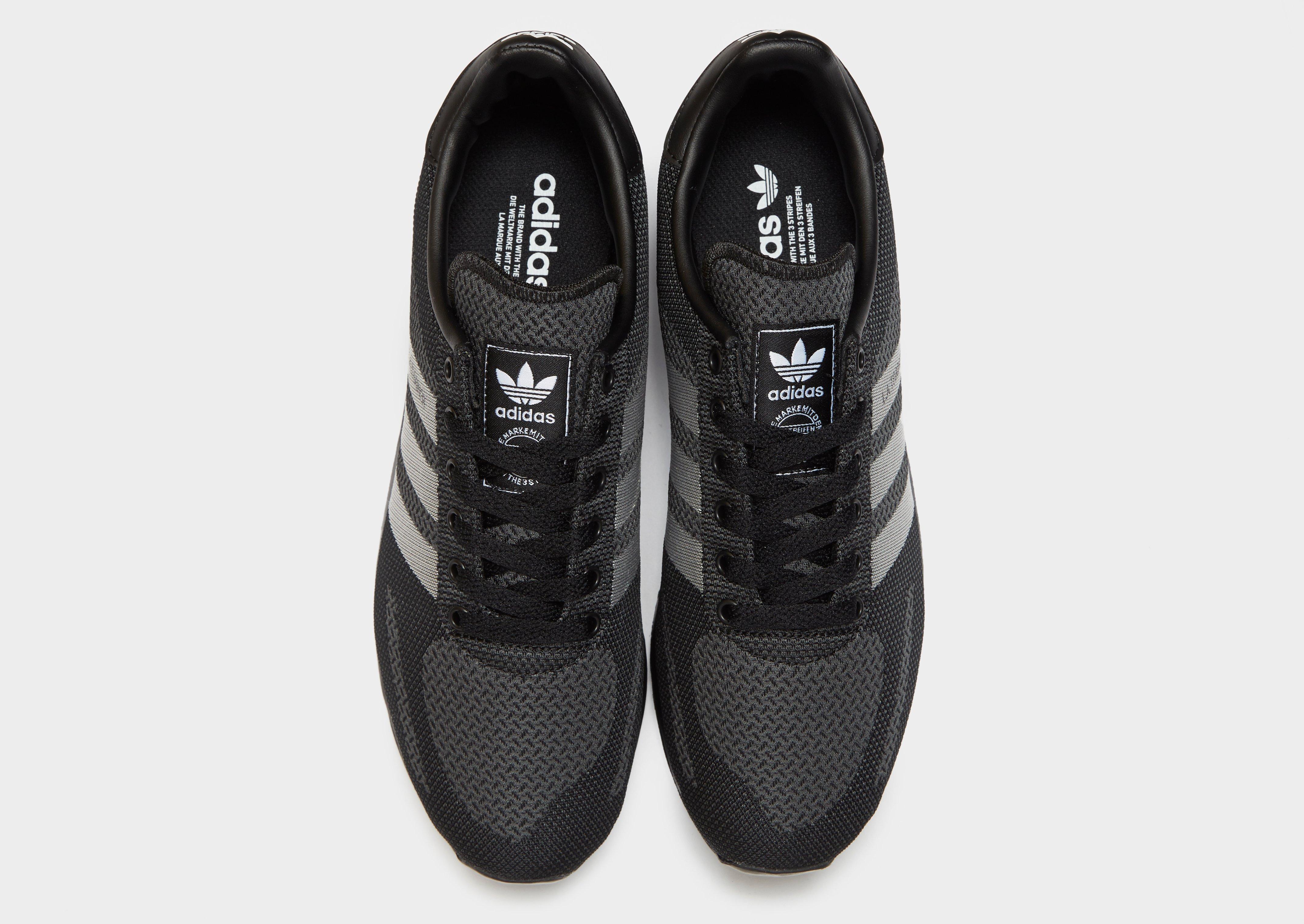 adidas Originals Synthetic La Trainer Weave in Black/Grey (Black) for ...