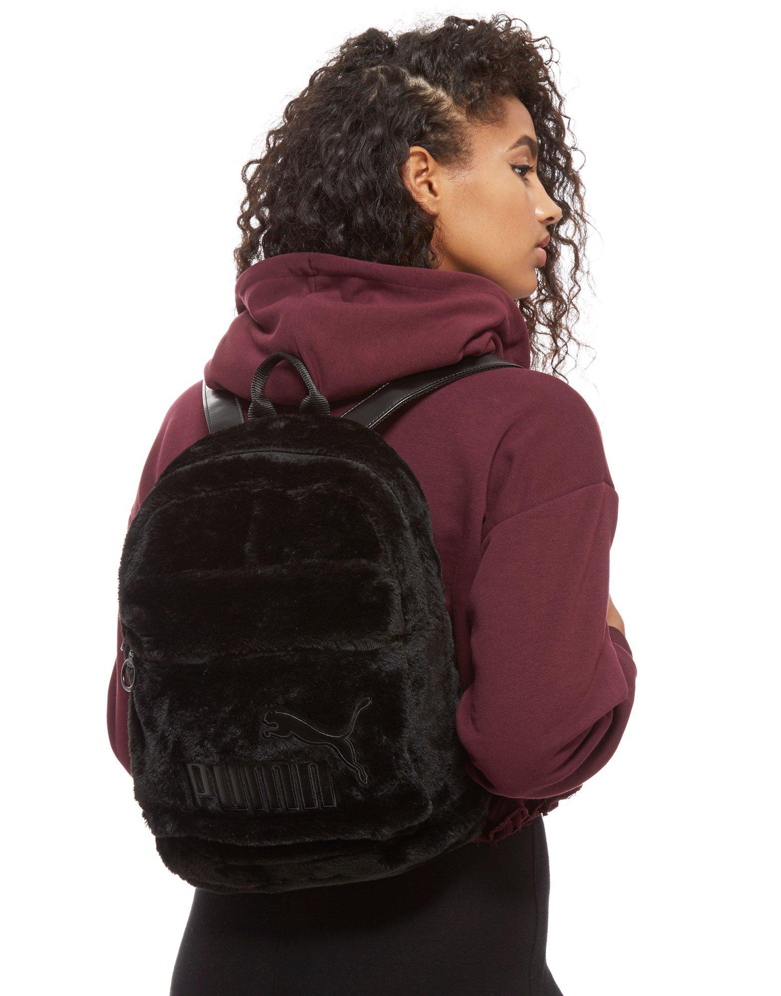 puma fur backpack