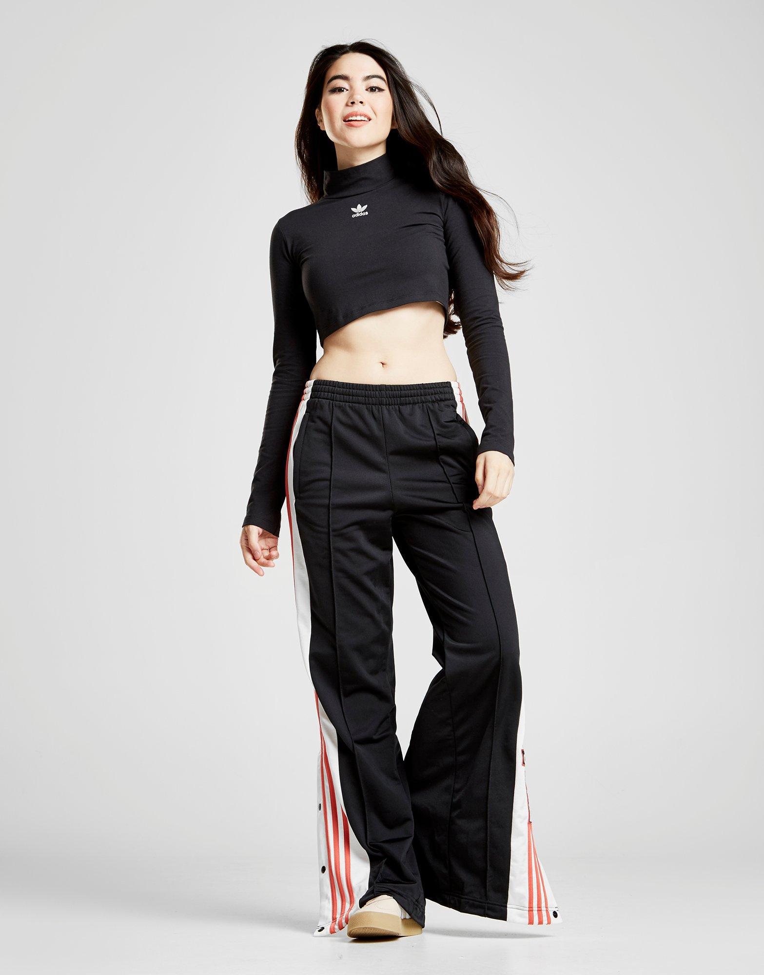 adidas styling complements cropped pants