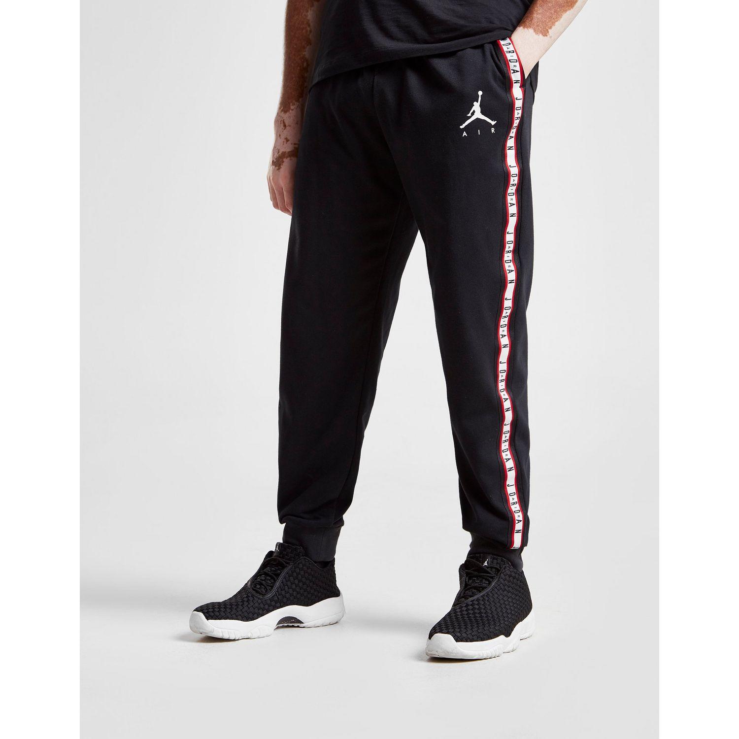 jordan black track pants