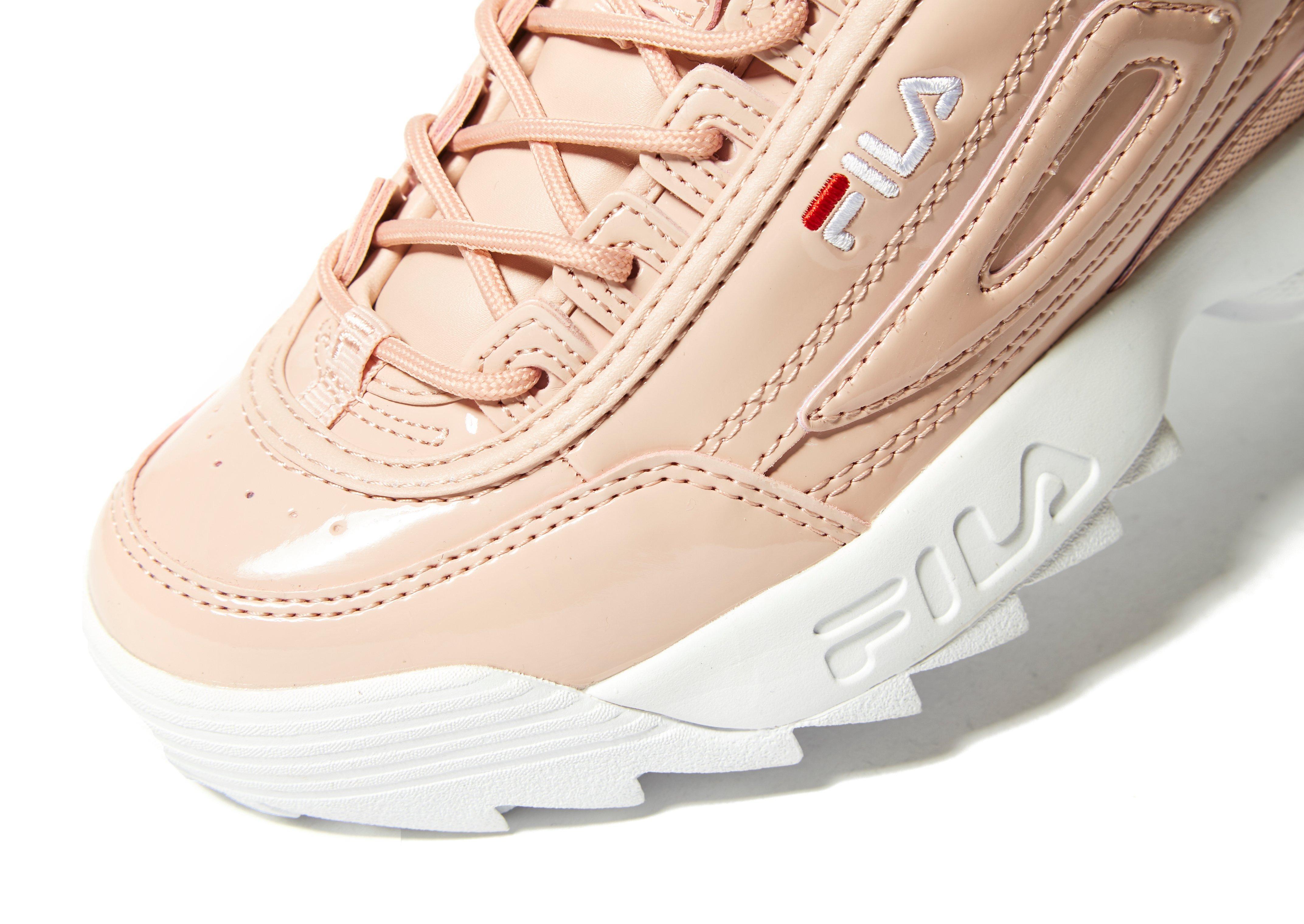 Fila Leather Disruptor Ii in Pink/White (Pink) - Lyst