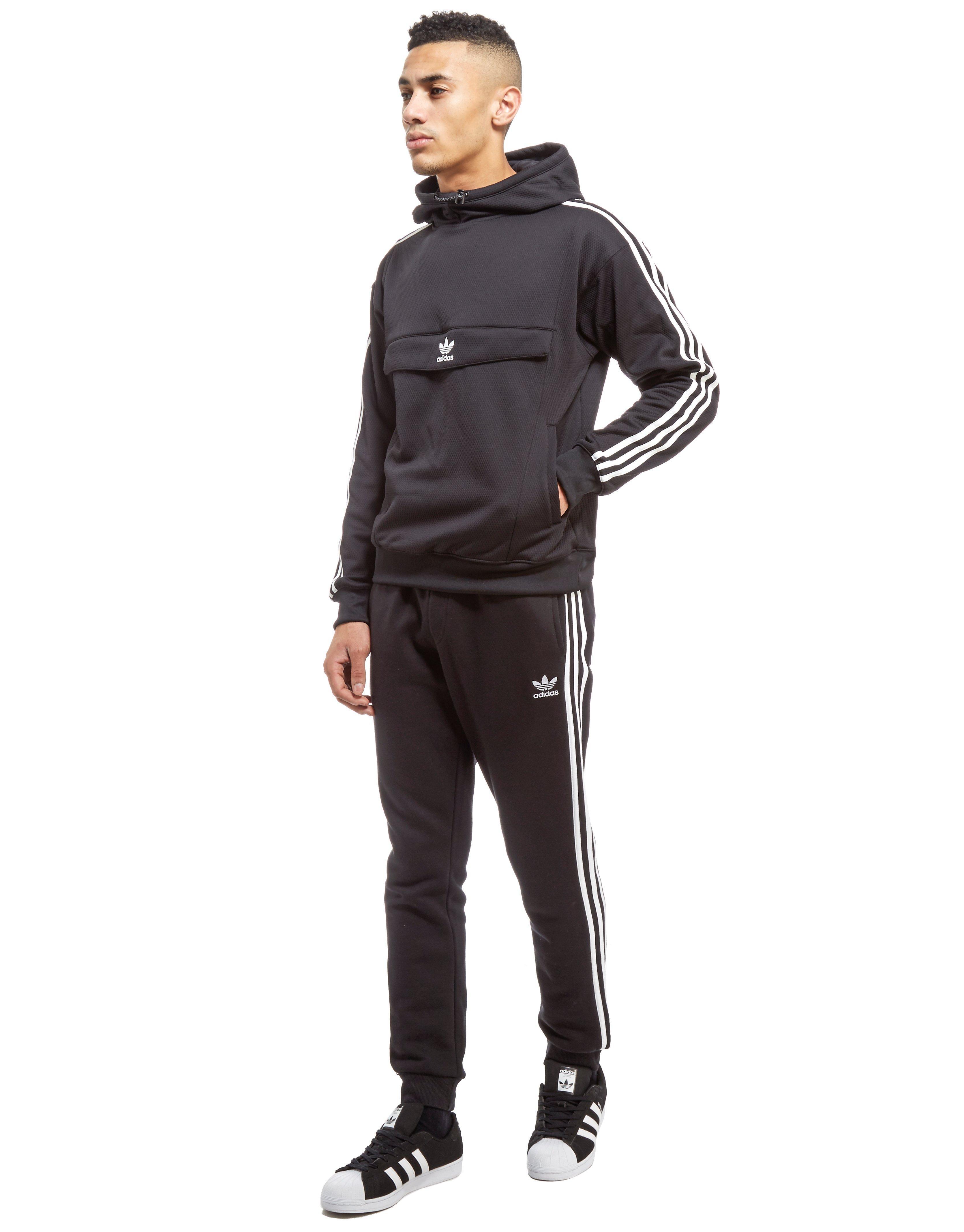 adidas Originals Synthetic Nova Hoodie in Black for Men - Lyst