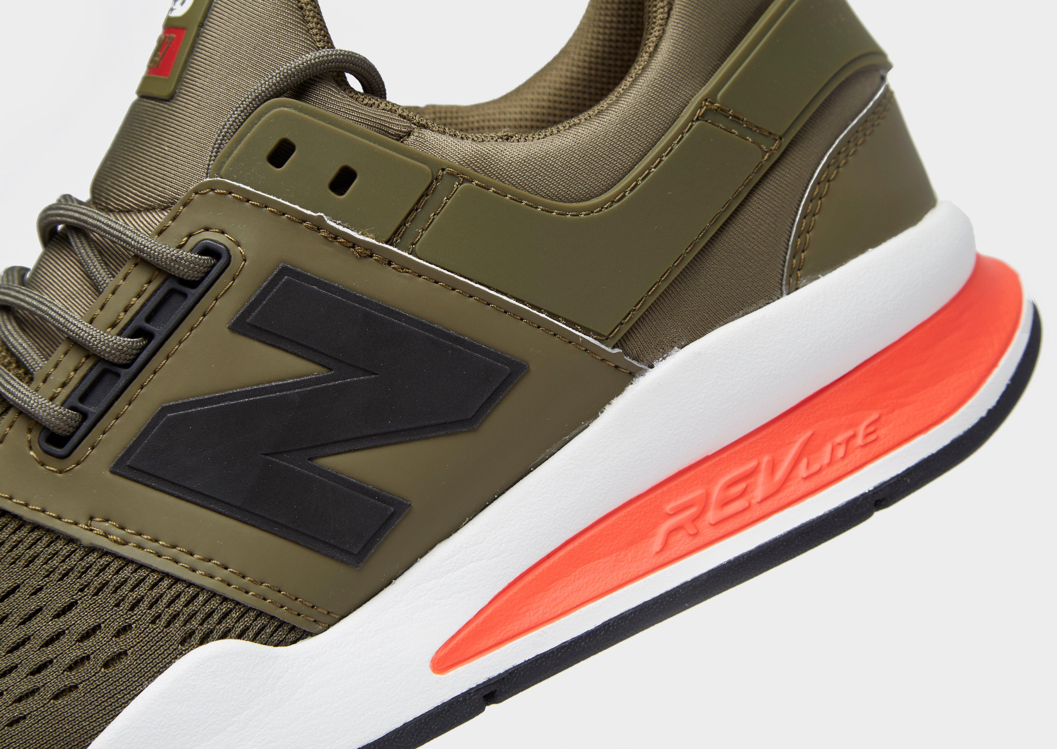 new balance 247 green orange