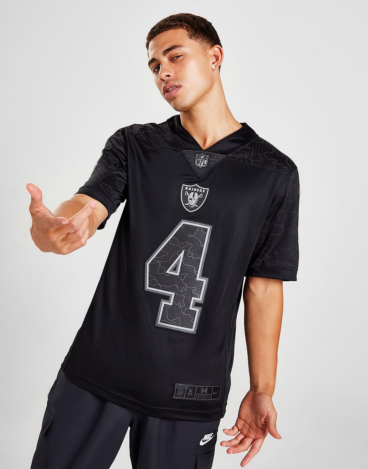 Nike Nfl Las Vegas Raiders Reflective Carr 4 Jersey in Black for Men