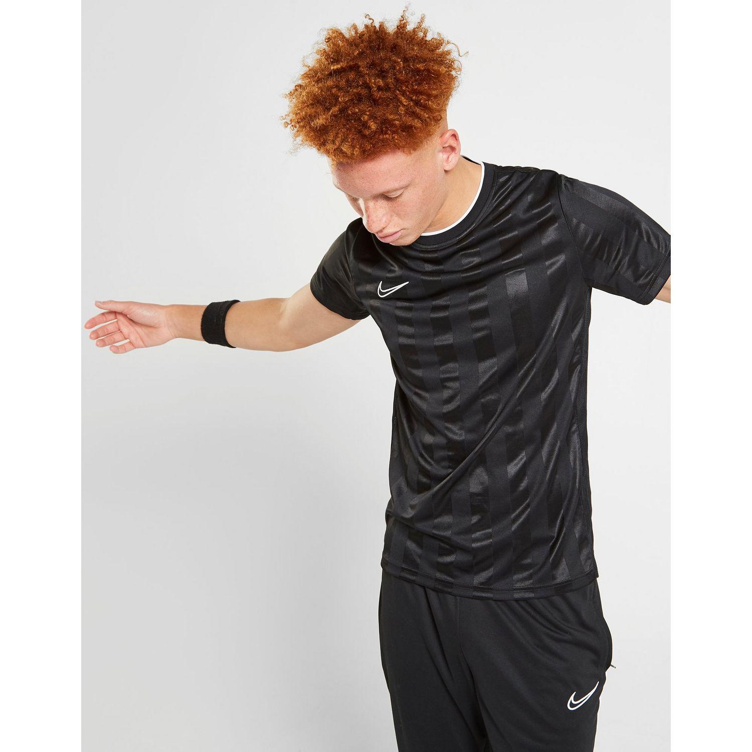 nike academy t shirt black