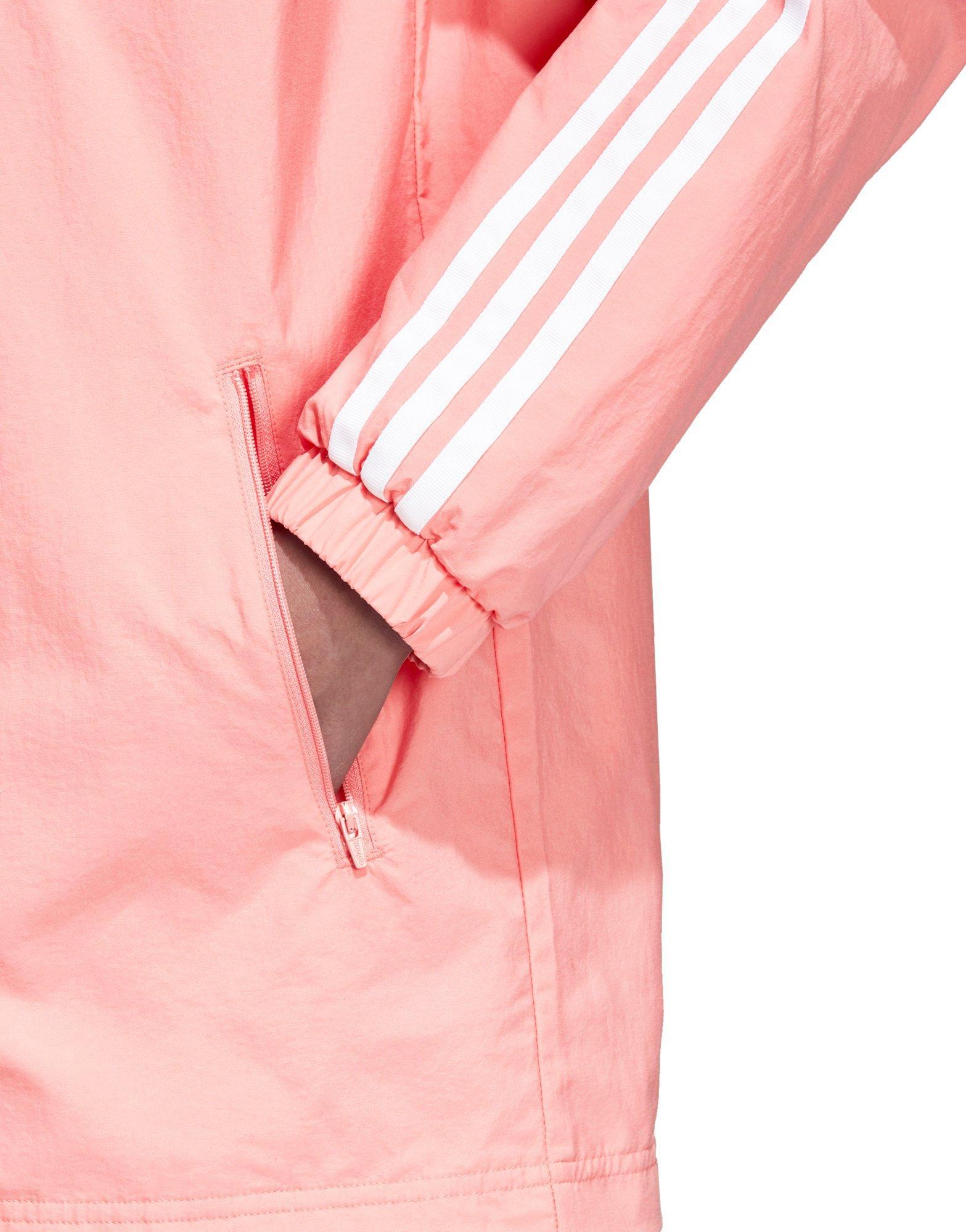 adidas stadium jacket pink
