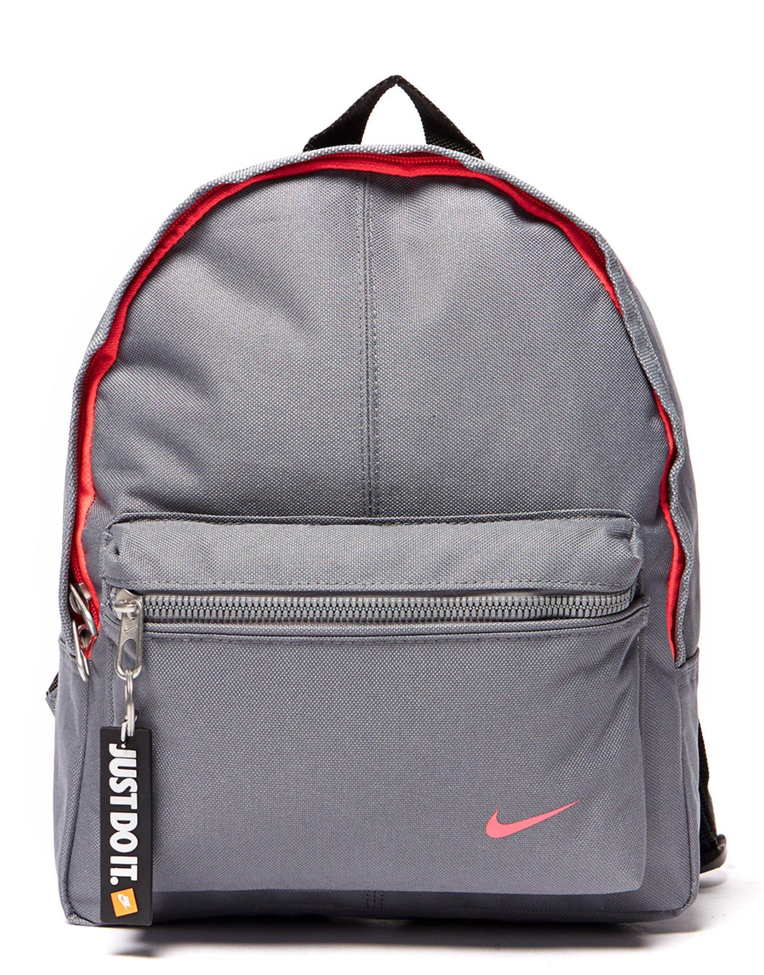 nike mini backpack grey