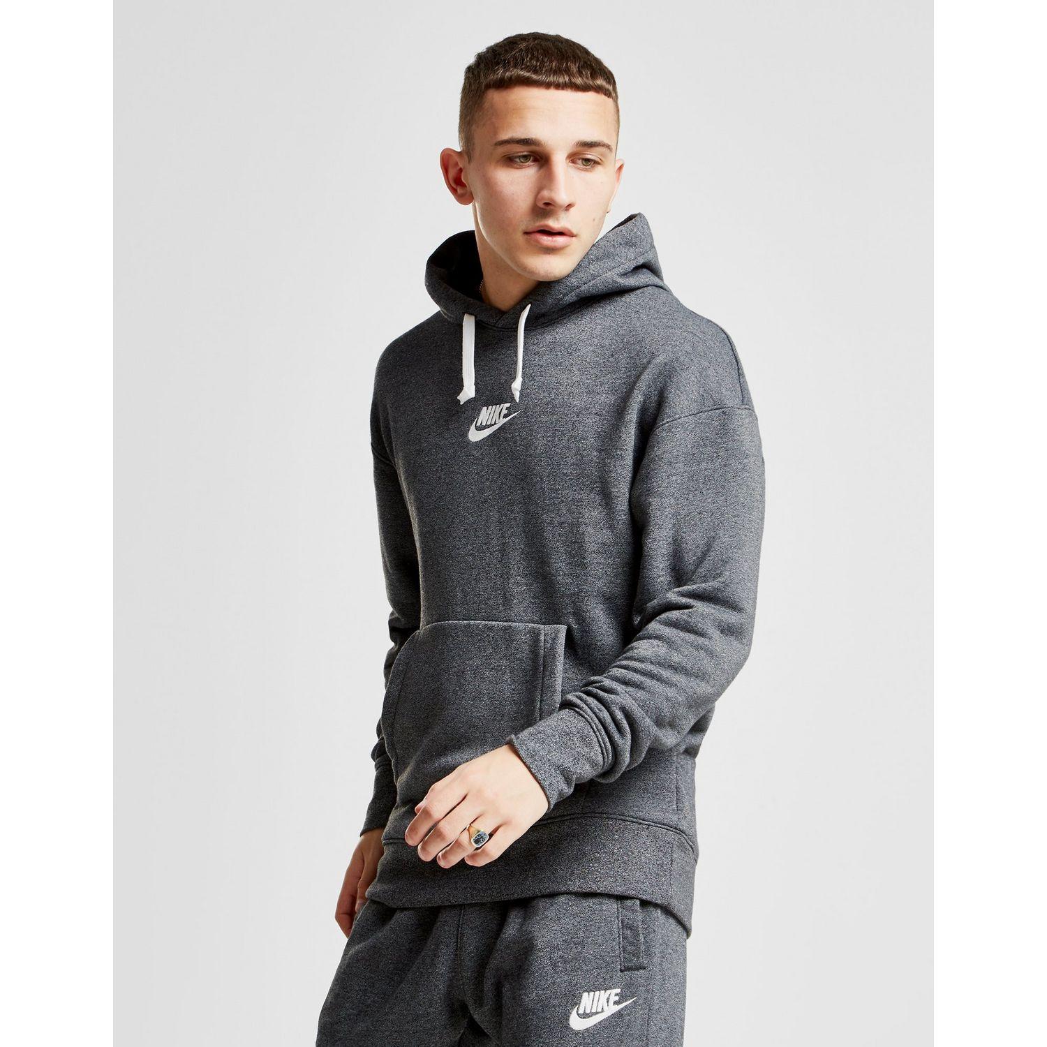 nike heritage logo overhead hoodie