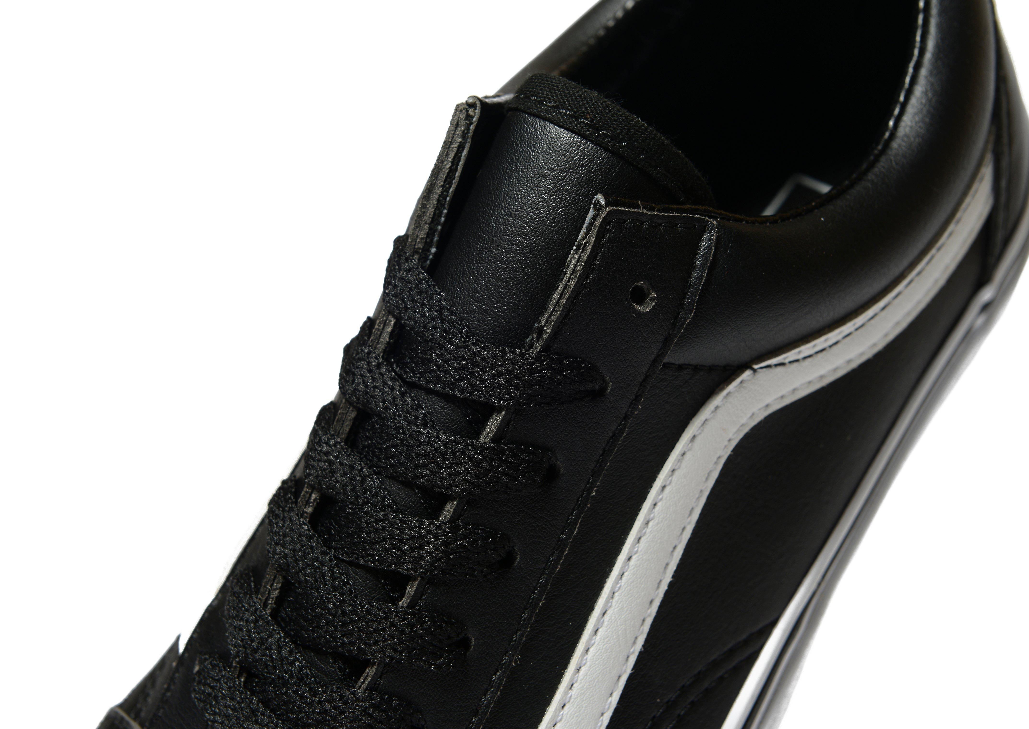 Vans Old Skool Leather in Black for Men - Lyst