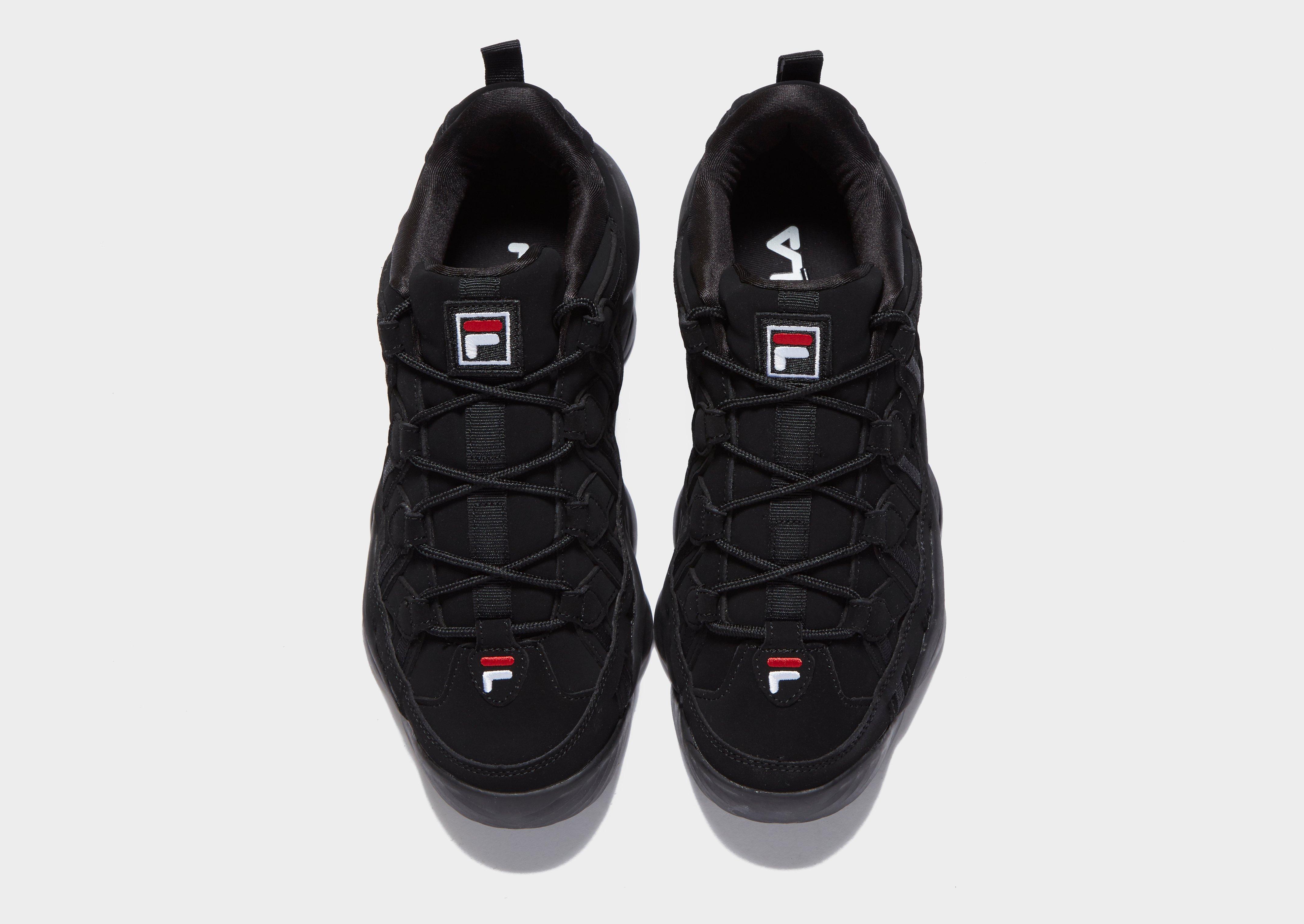 fila spaghetti low black