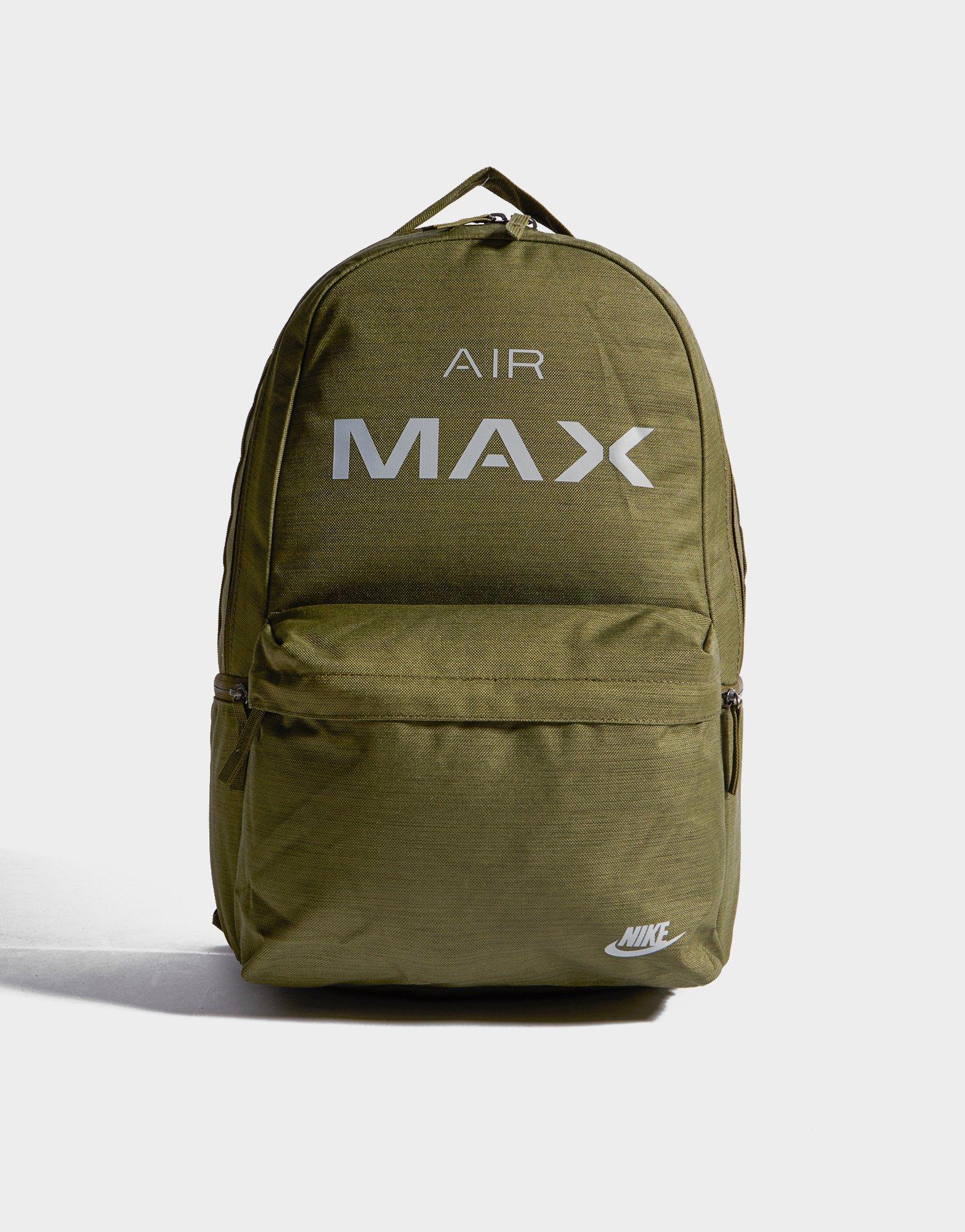 nike air max bag green