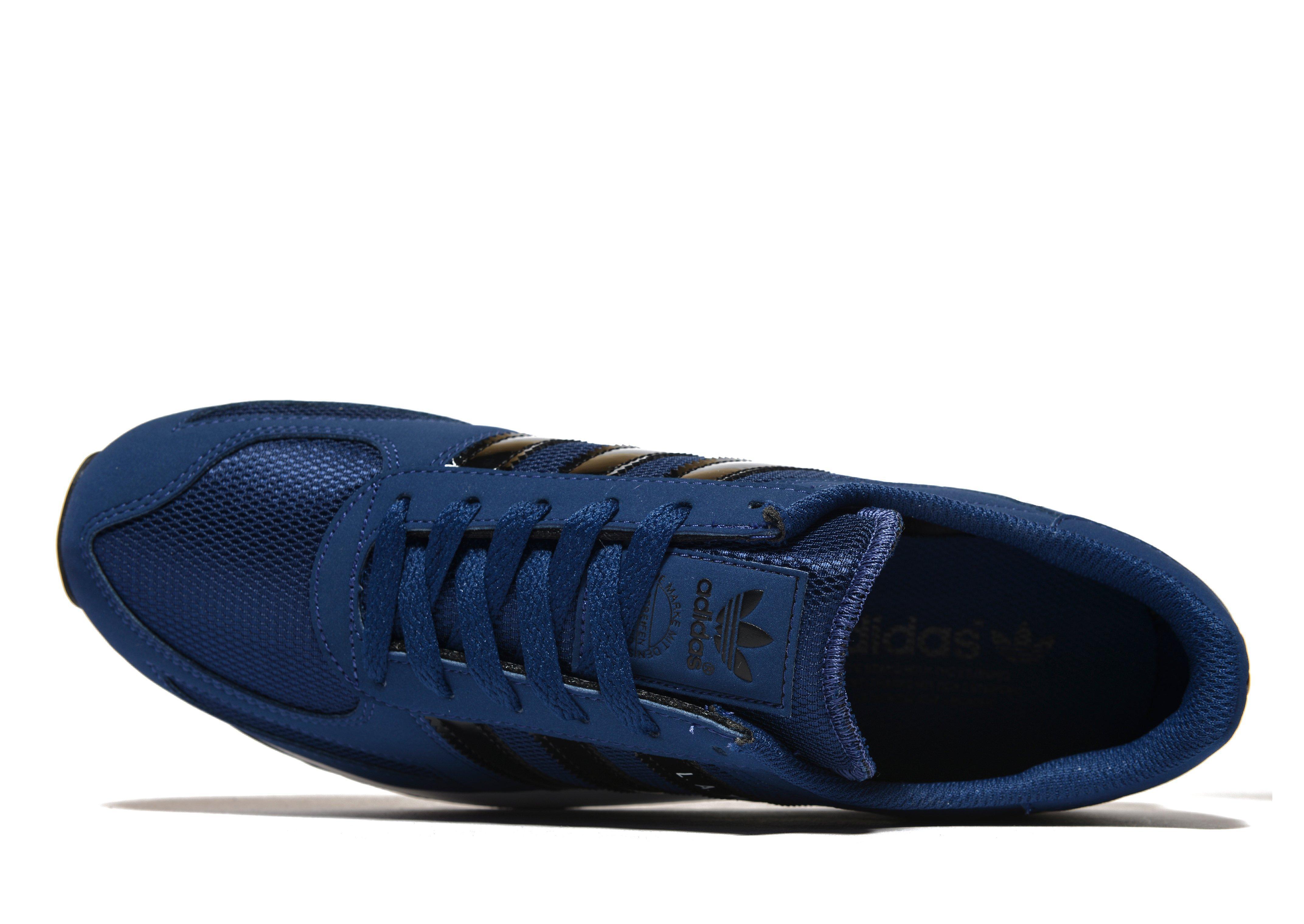 adidas la trainer dark blue