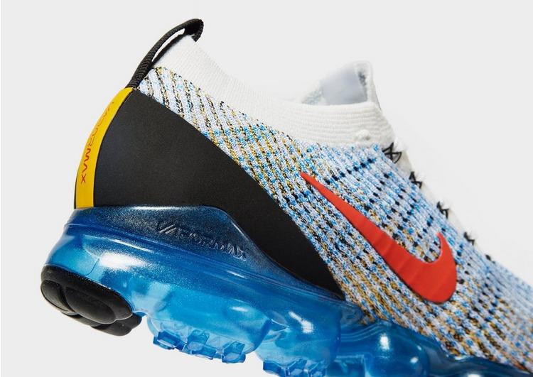vapormax flyknit 3 white and blue