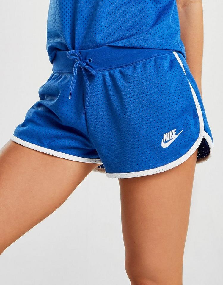 Nike Synthetic Heritage Mesh Shorts in Blue/White (Blue) Lyst