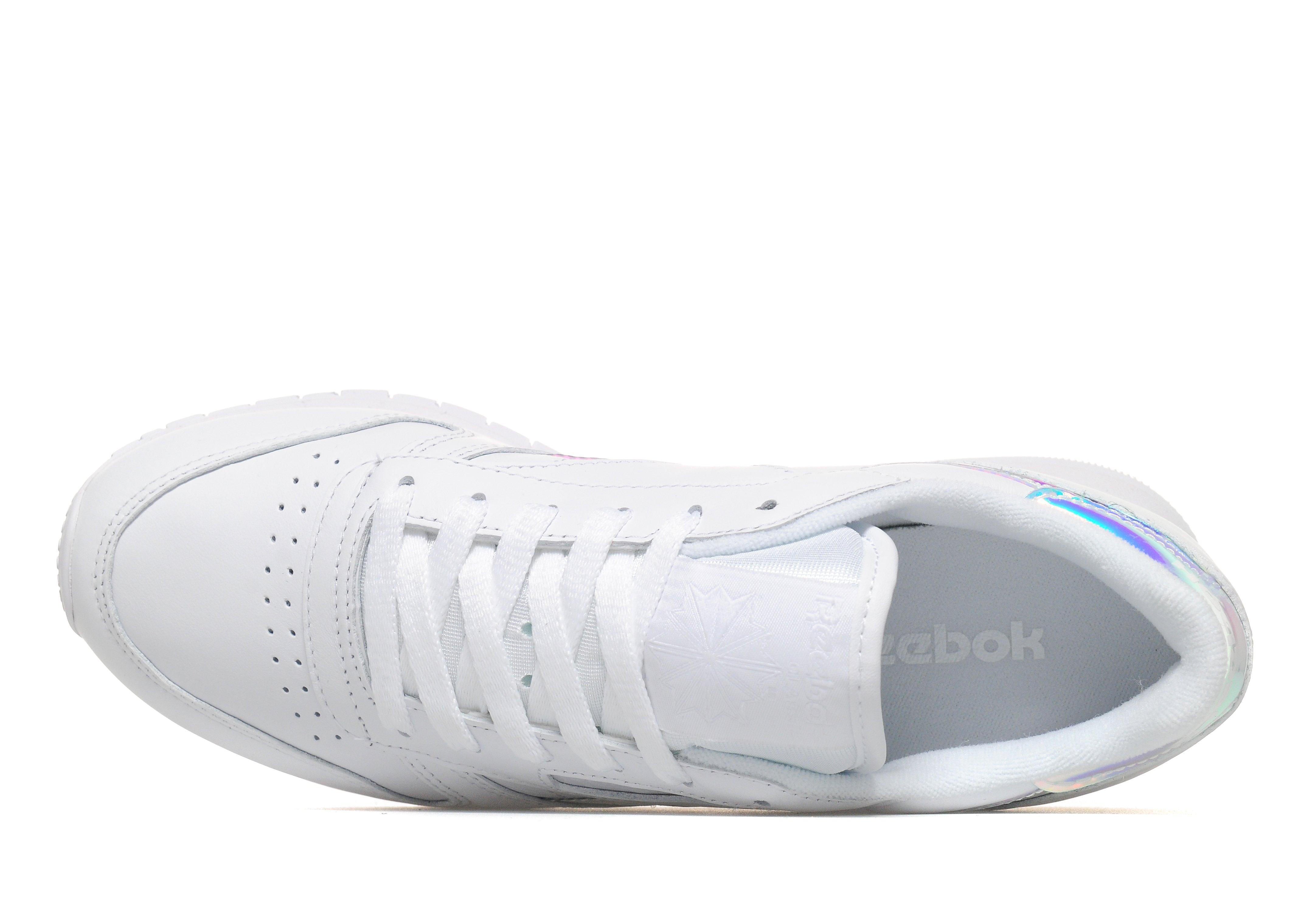 Reebok Classic Leather Iridescent in White - Lyst