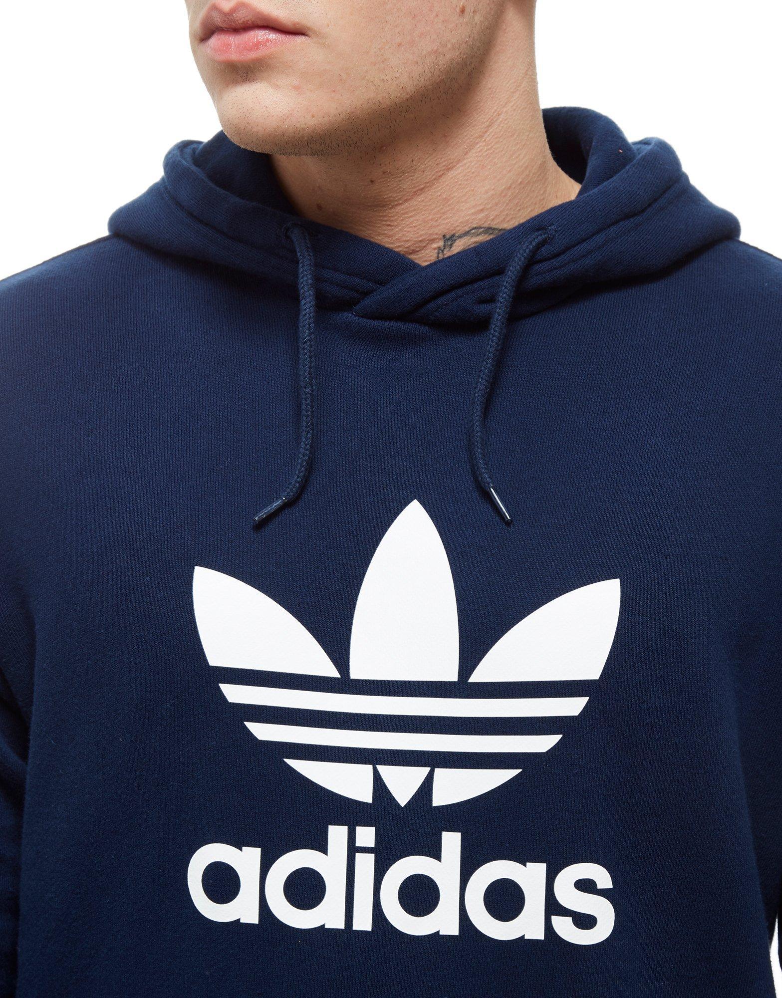 adidas originals trefoil state overhead hoodie