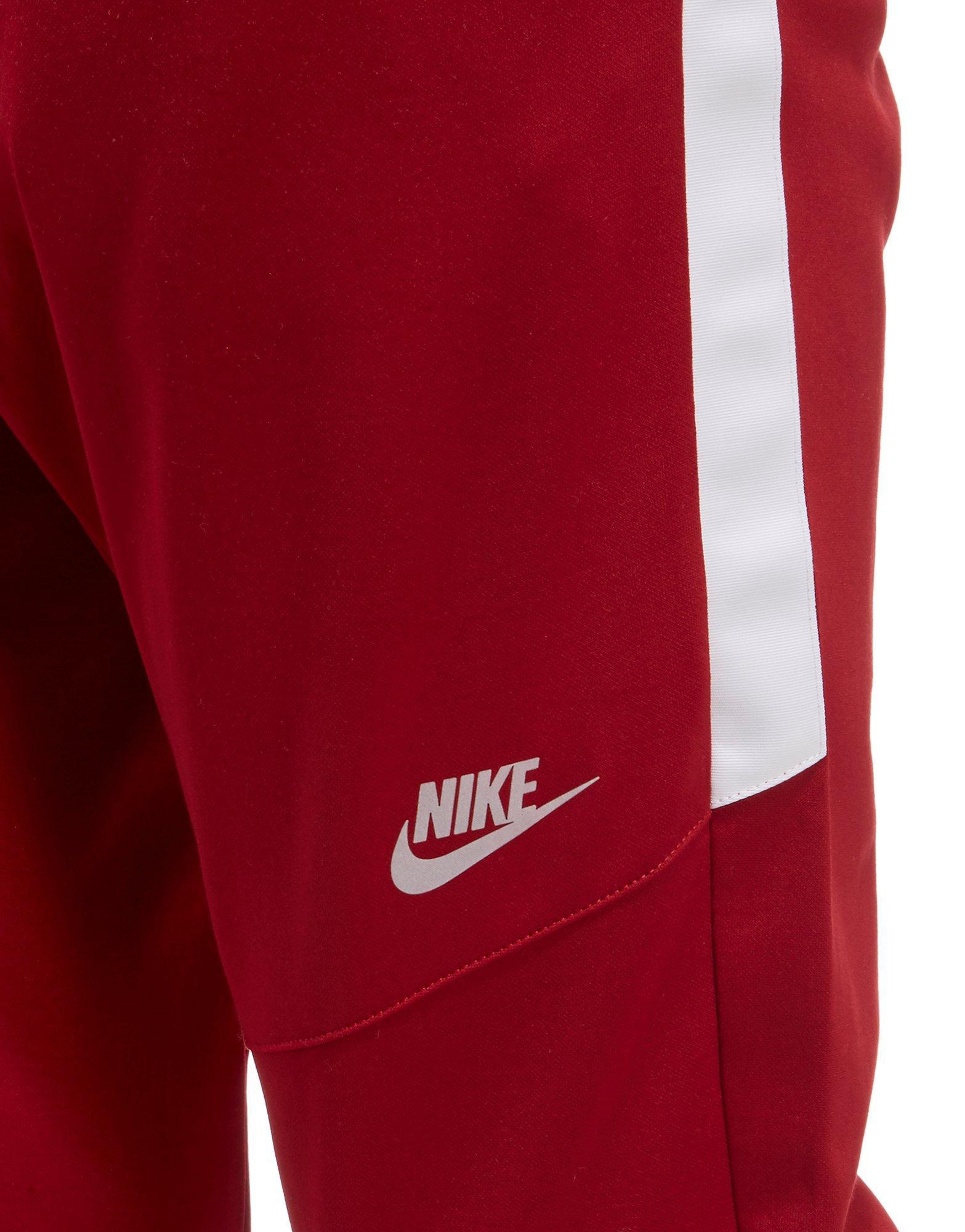 nike tribute tracksuit red