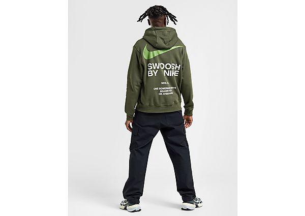 Nike Swoosh Logo Hoodie in Black for Men Lyst UK