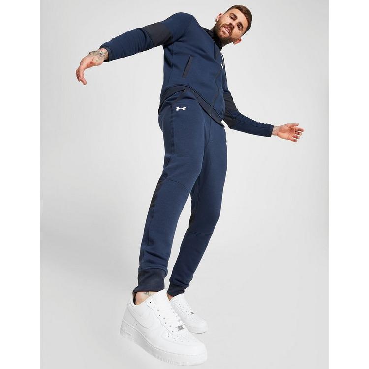under armour navy tracksuit bottoms