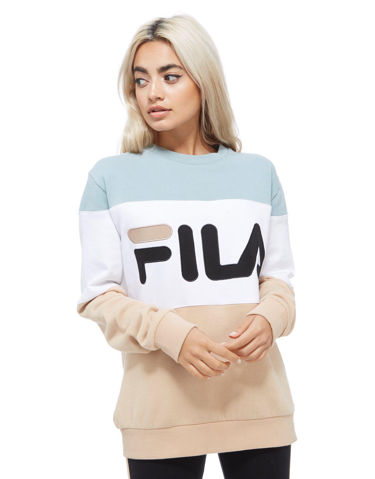 fila sweater blue