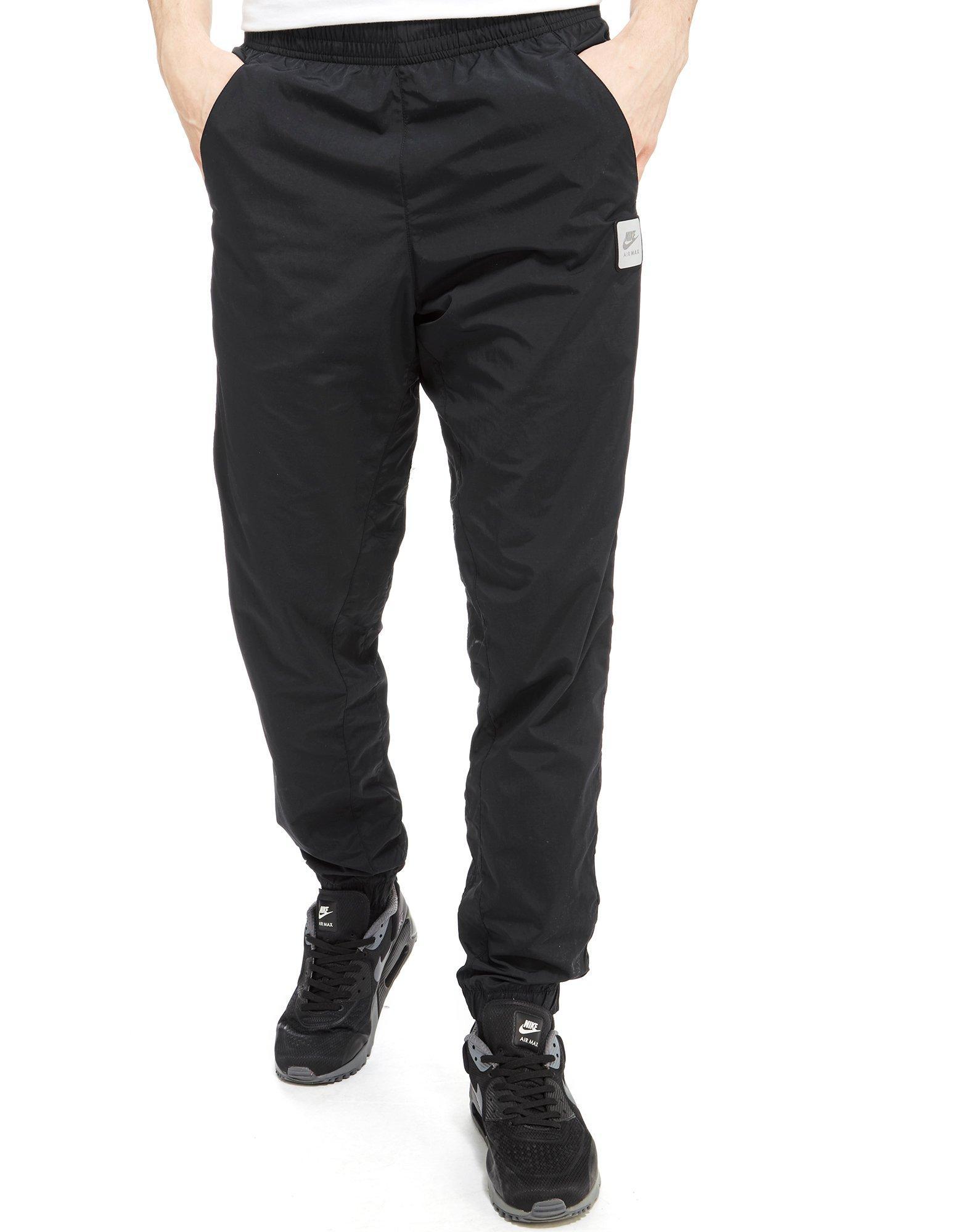 Nike Synthetic Air Max Woven Pants in Black for Men - Lyst