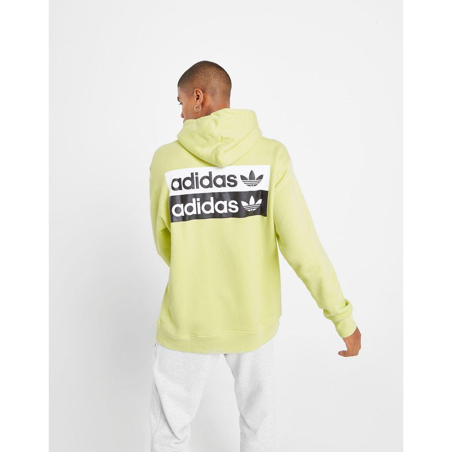 adidas originals linear fleece overhead hoodie