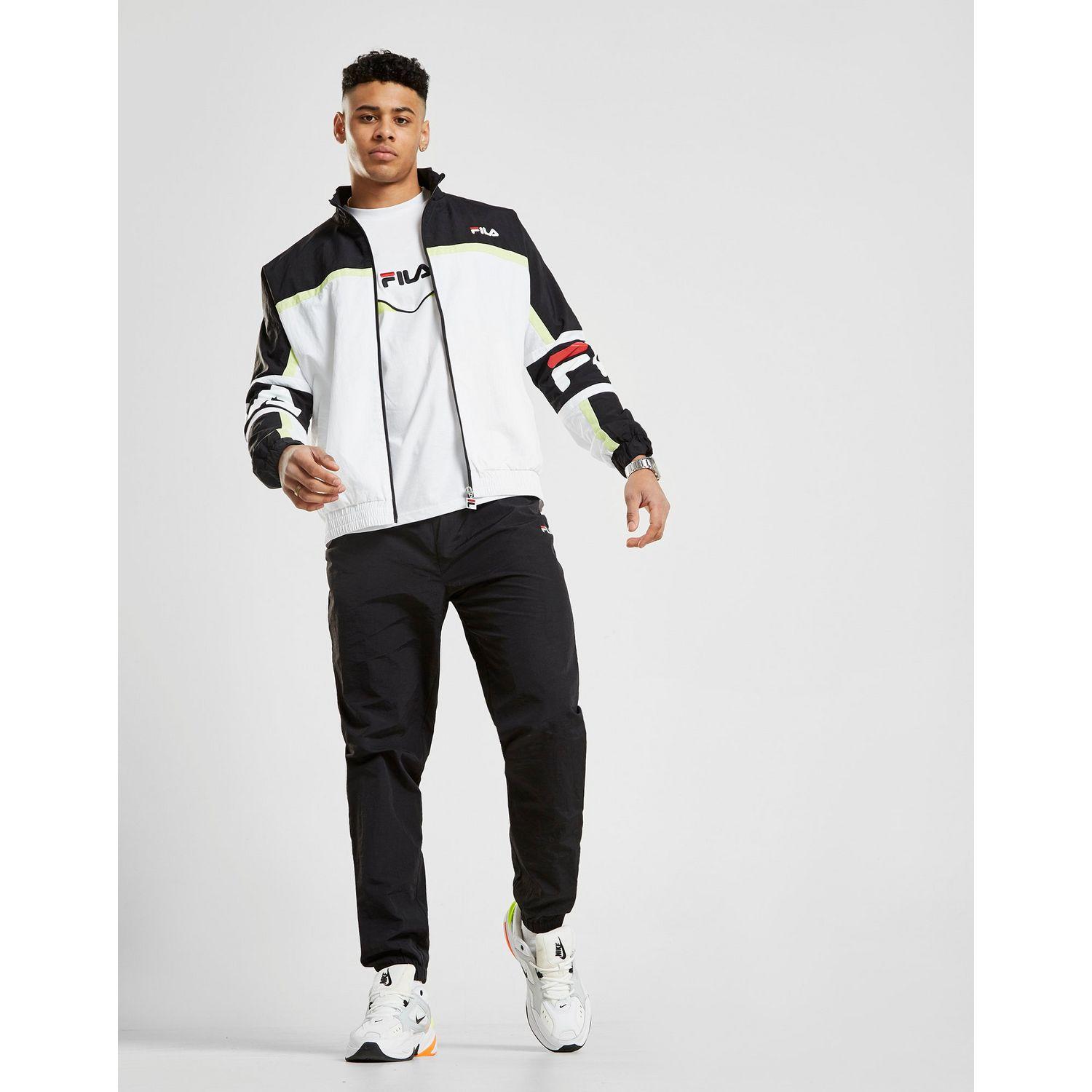 fila houston woven track top