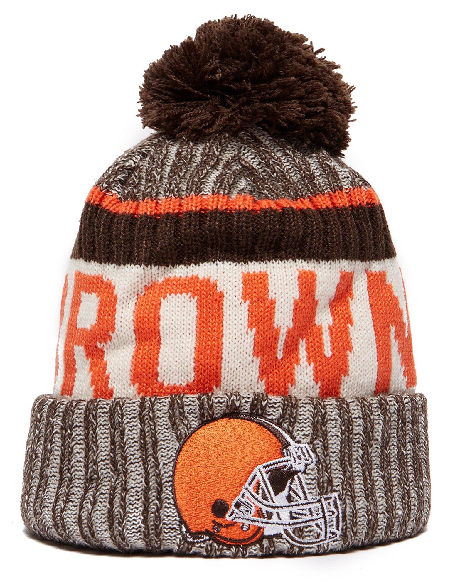 cleveland browns sideline beanie