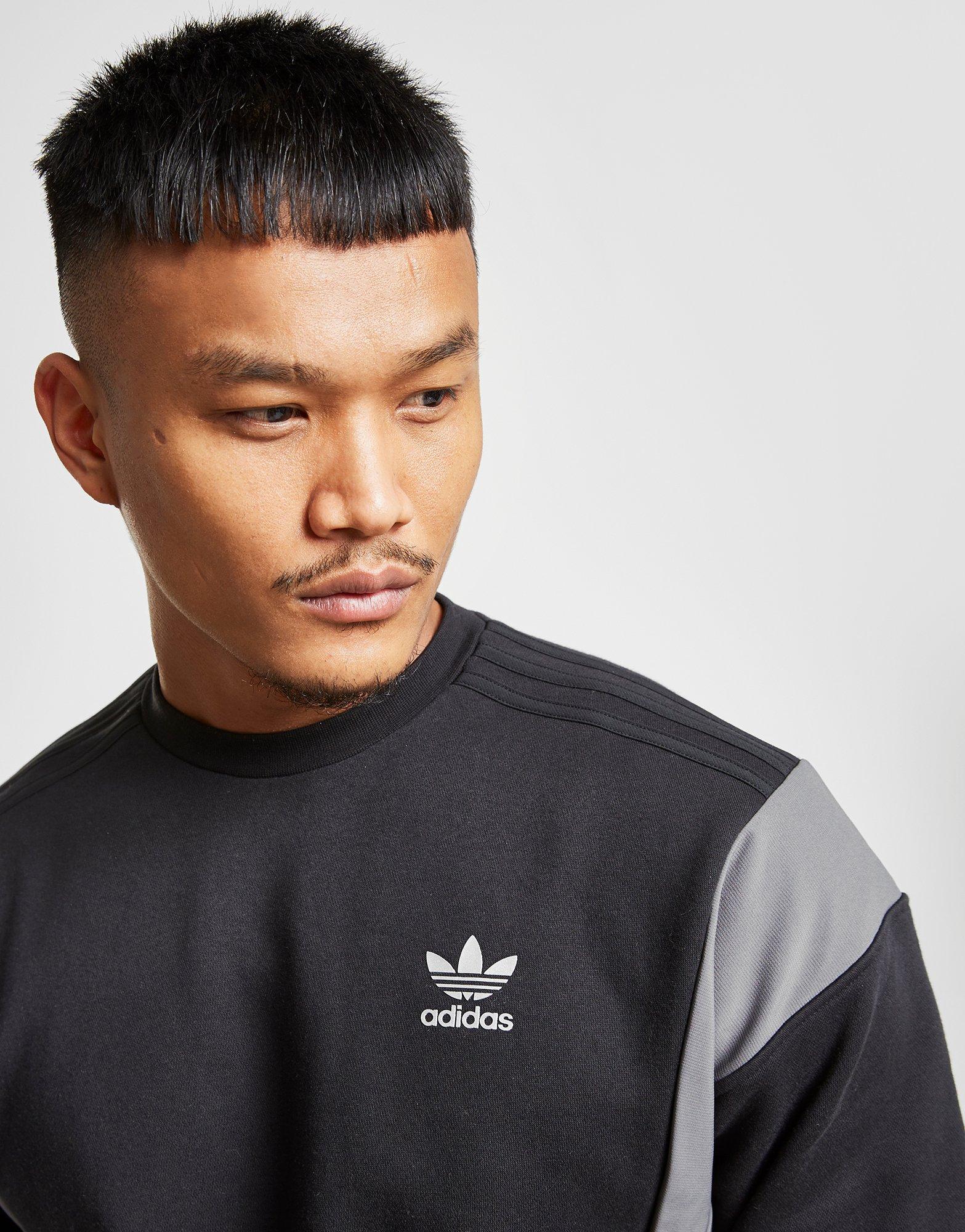 adidas originals street run crew sweatshirt