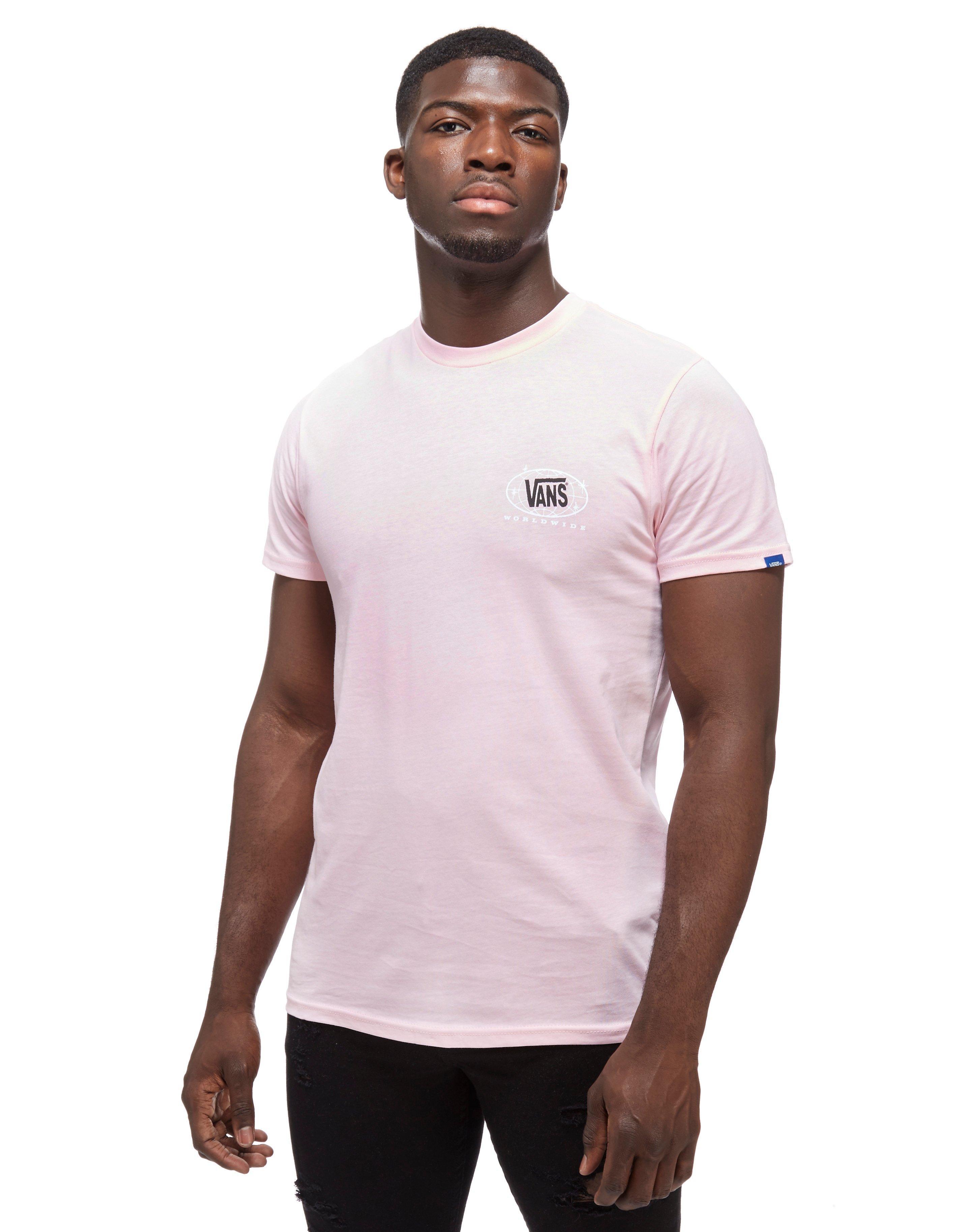 vans t shirt mens Pink