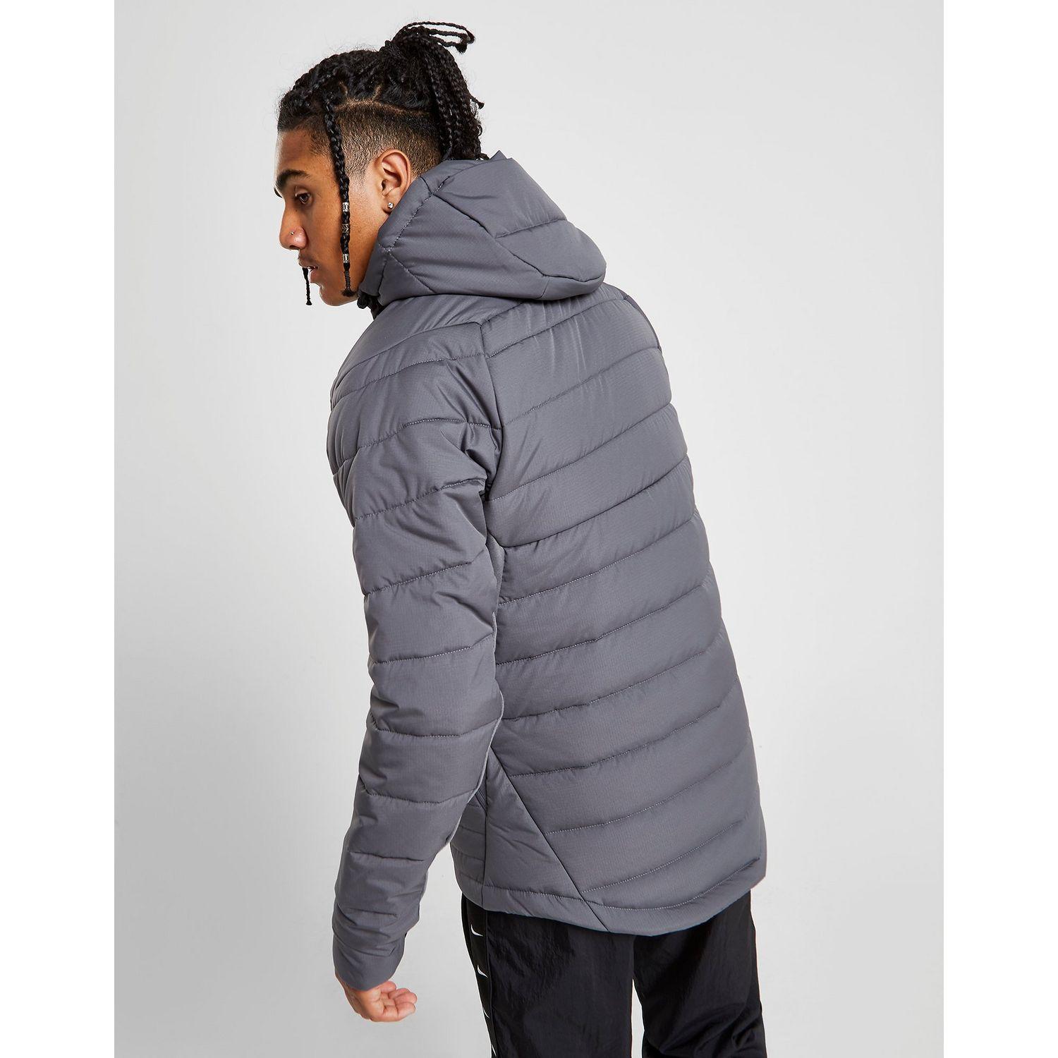grey nike coat