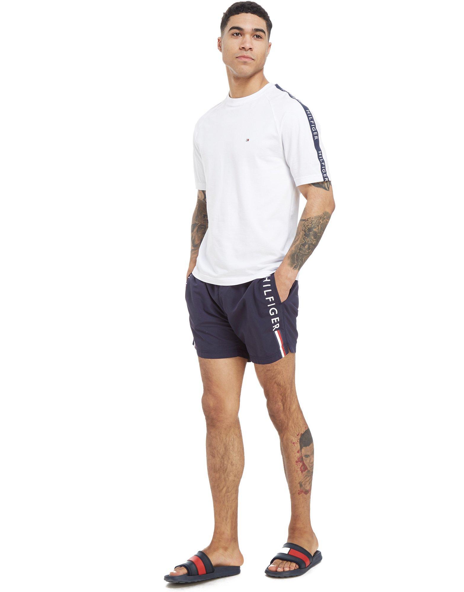 tommy hilfiger swim shorts navy