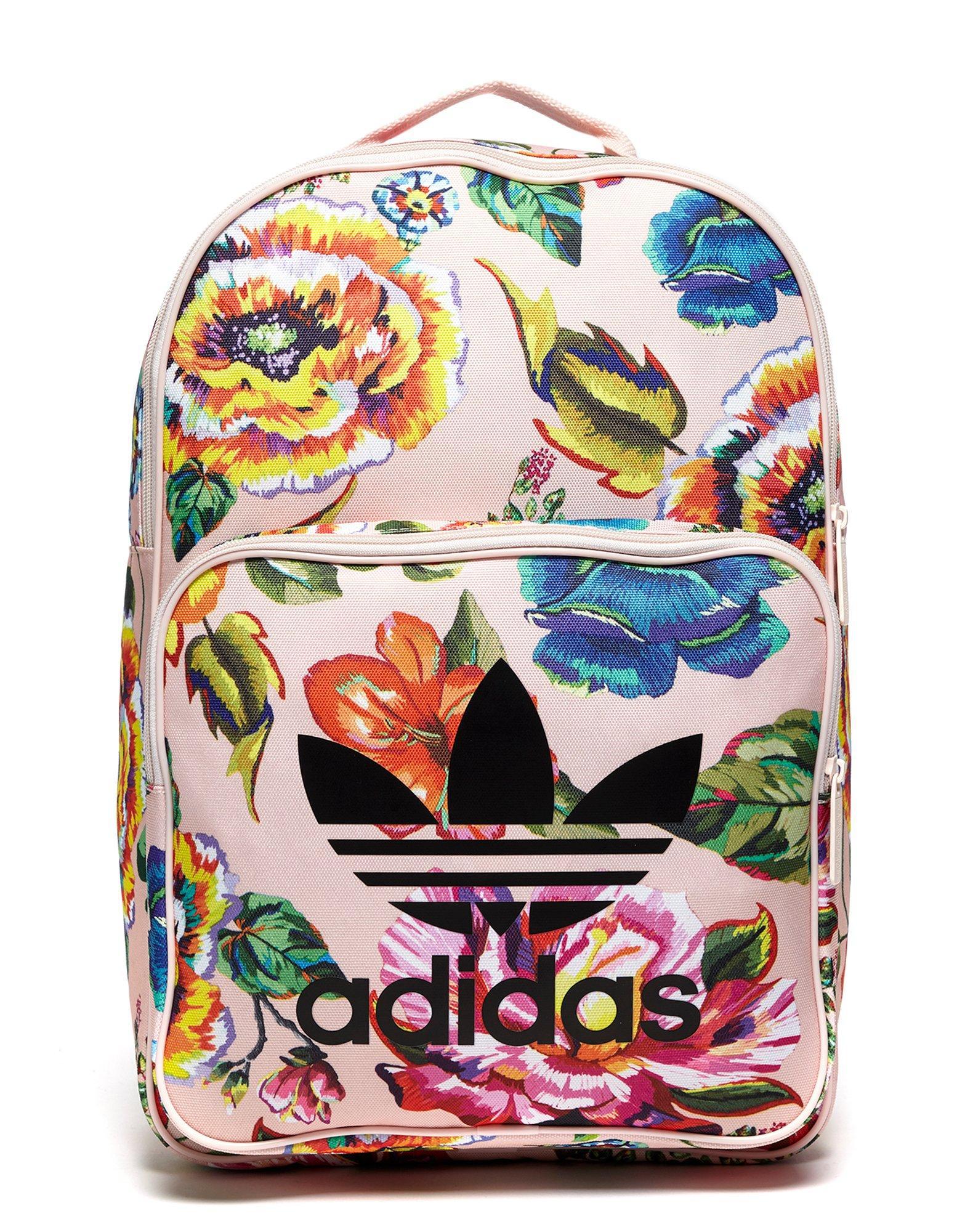 adidas originals x farm floral backpack