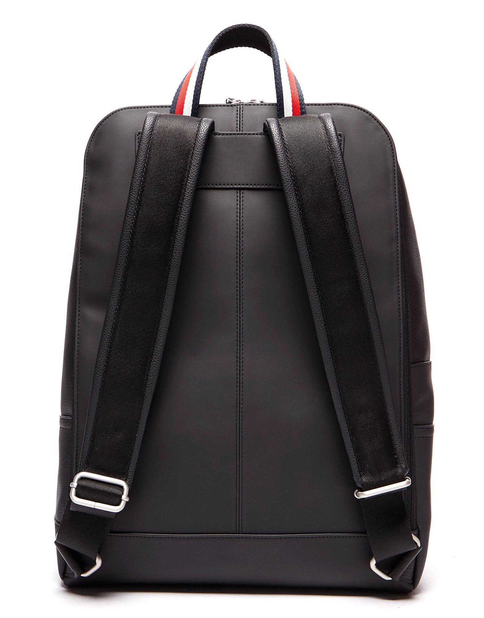Tommy Hilfiger Synthetic Diagonal Backpack in Black for Men - Lyst