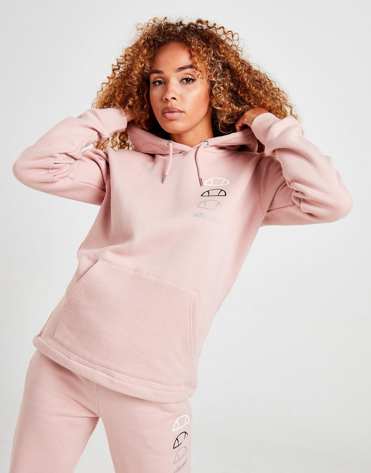 ellesse core boyfriend logo hoodie