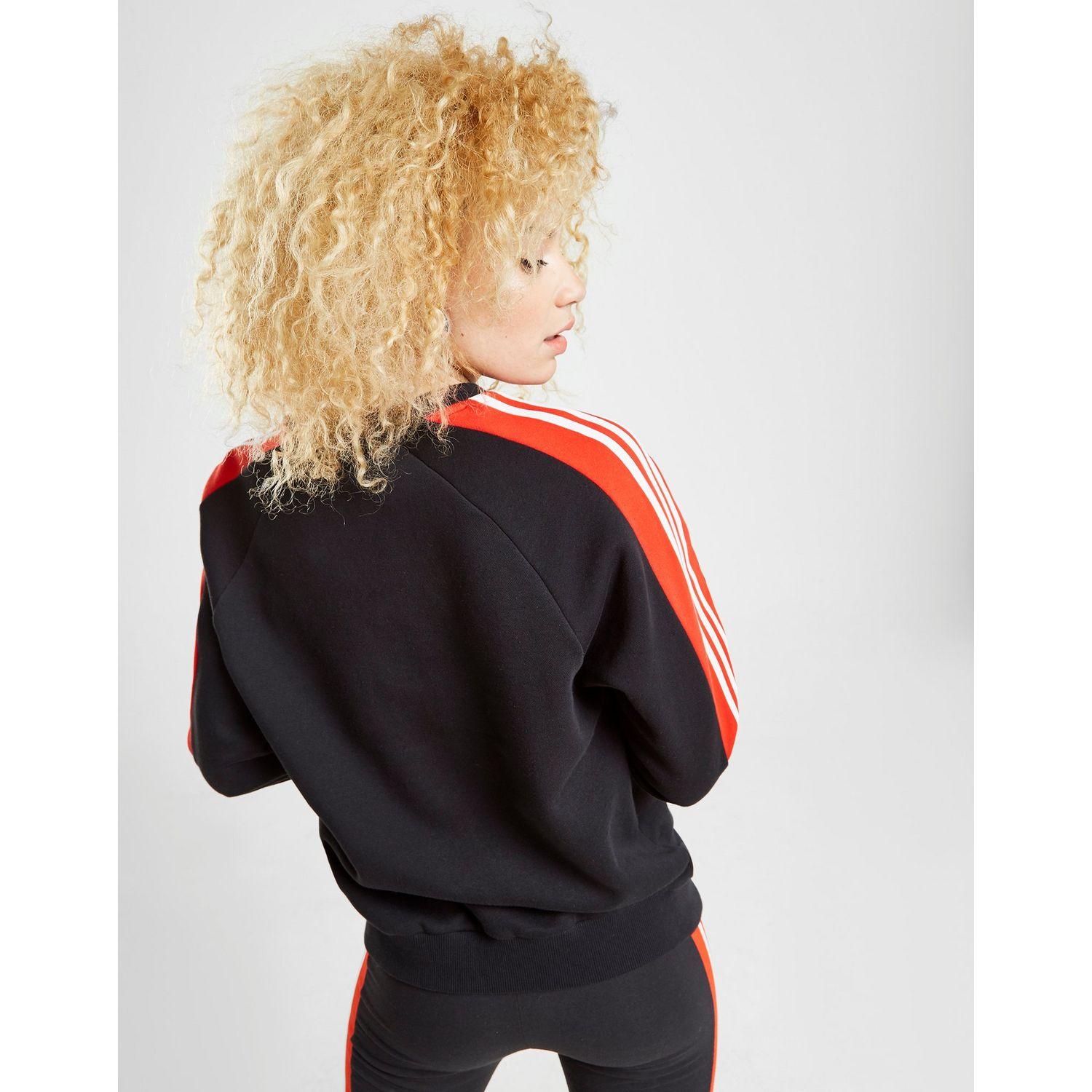 adidas panel crew sweatshirt