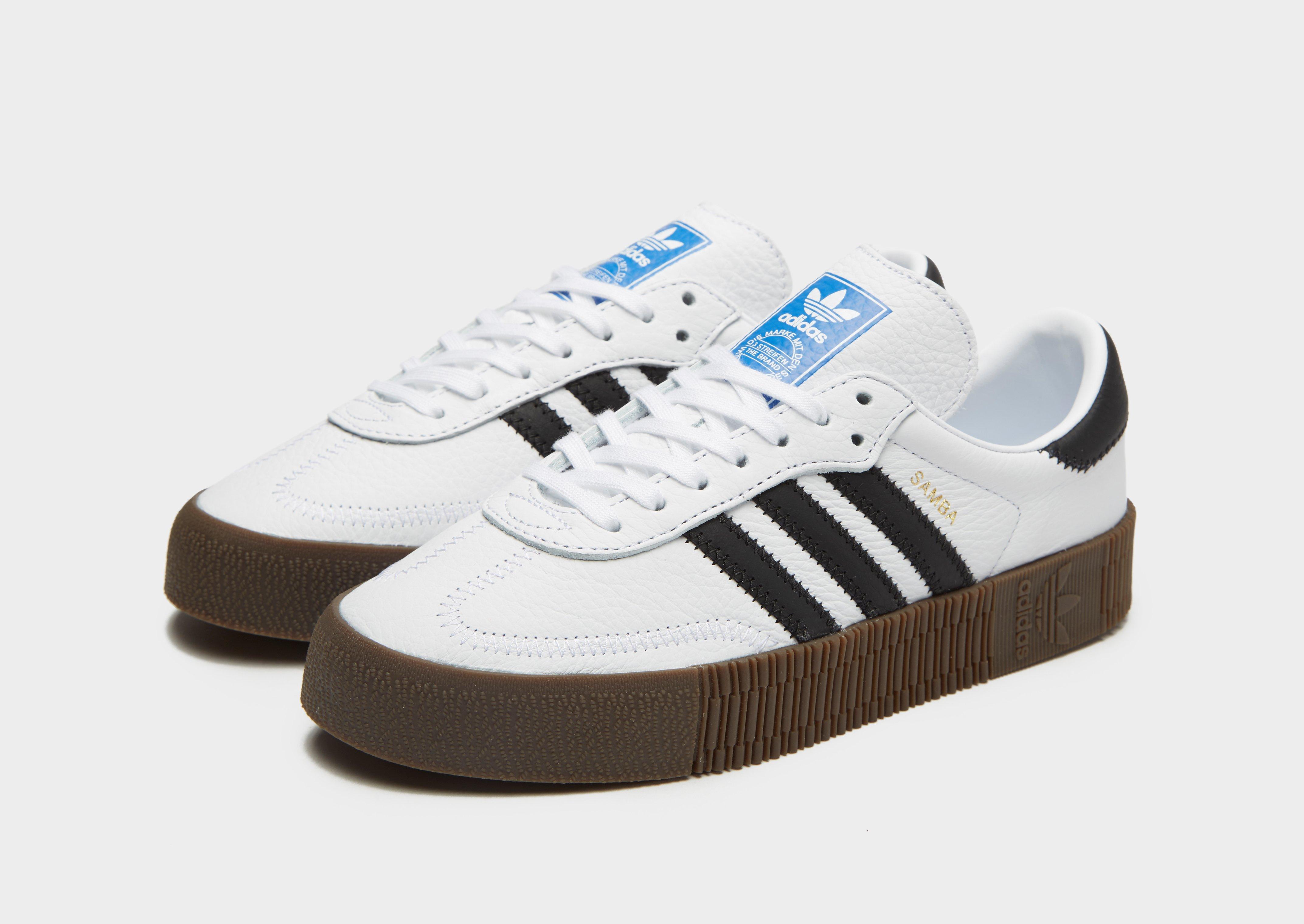 adidas Originals Leather Samba Rose in White for Men - Lyst