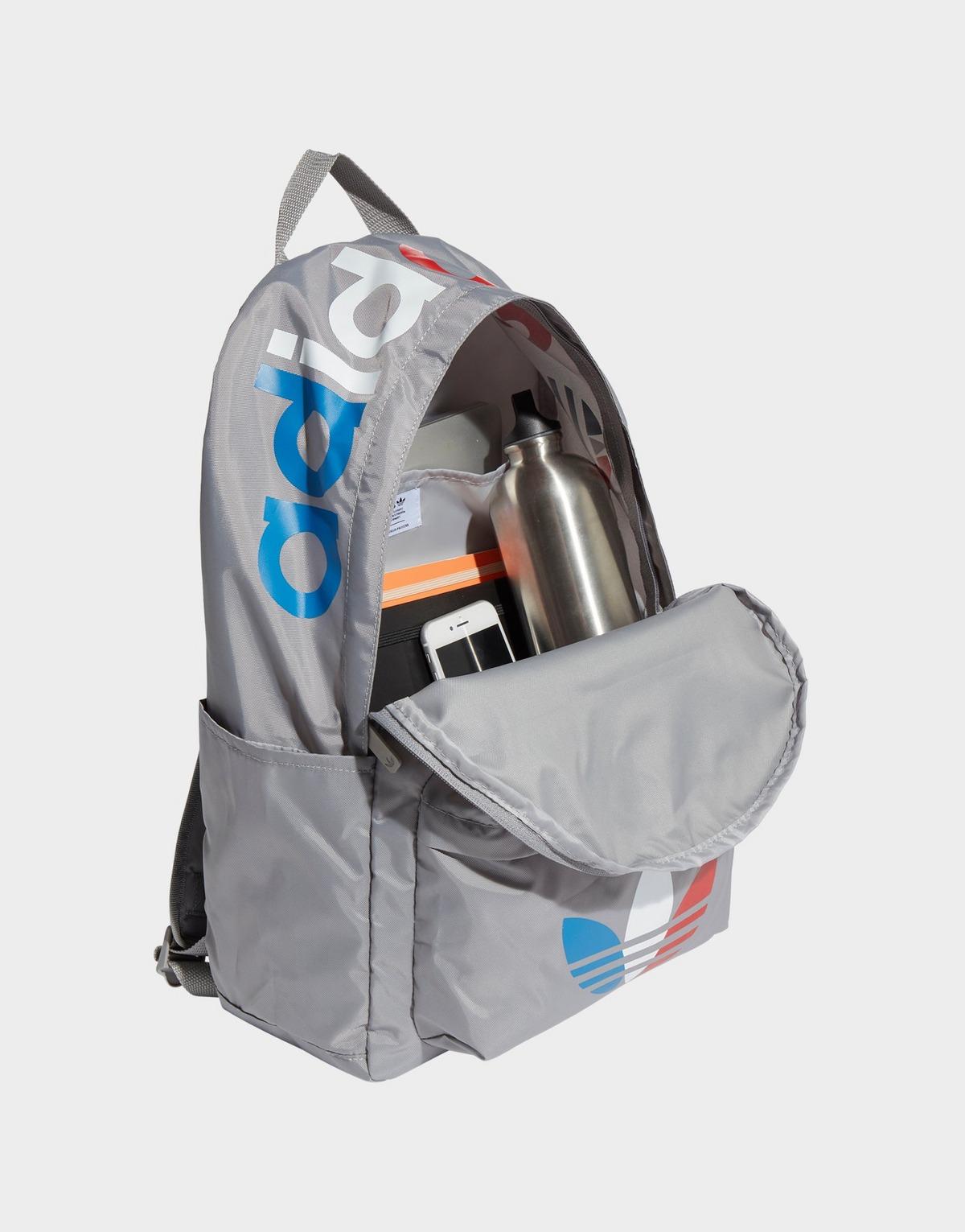 adidas Originals Synthetic Adicolor Tricolor Classic Backpack in Gray - Lyst