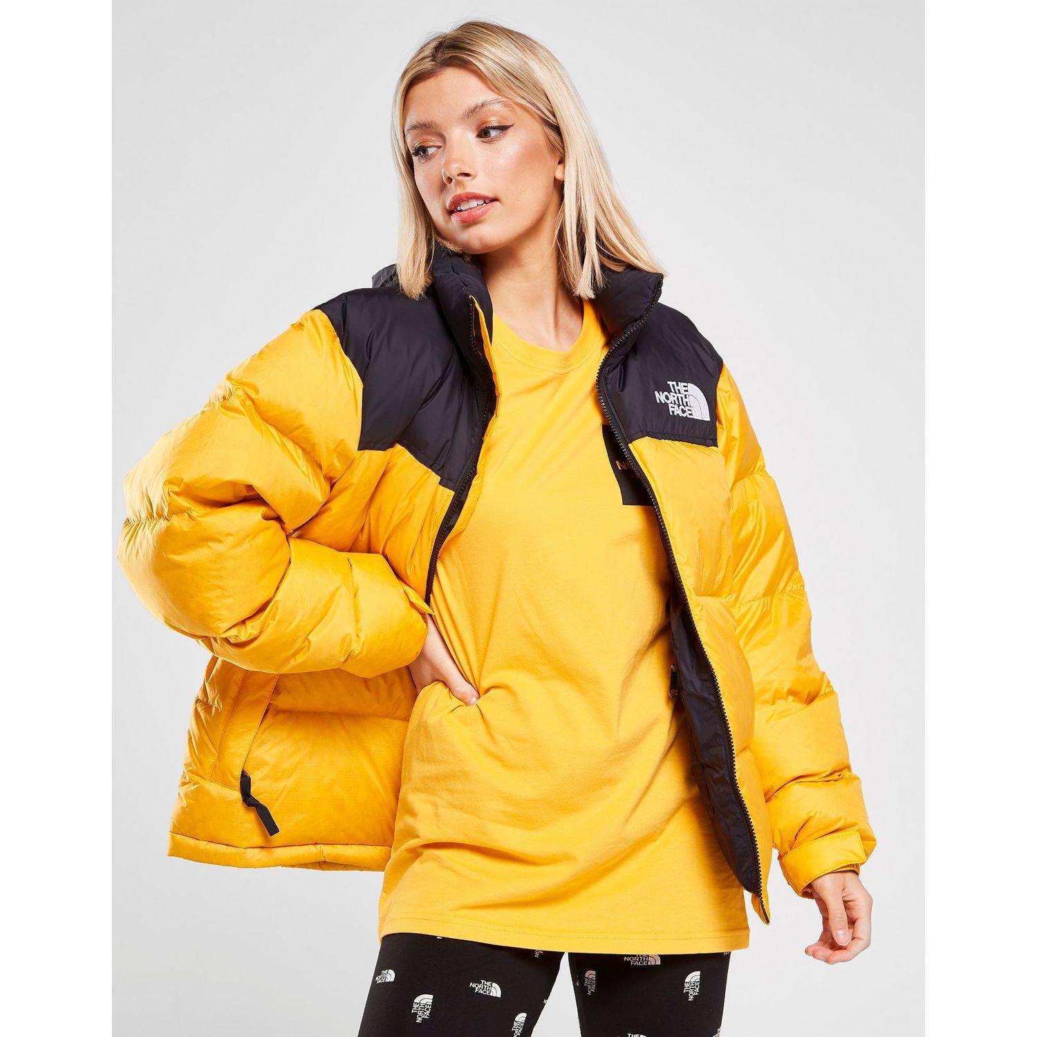 The North Face Synthetic Yellow Down 1996 Retro Nuptse Jacket - Lyst