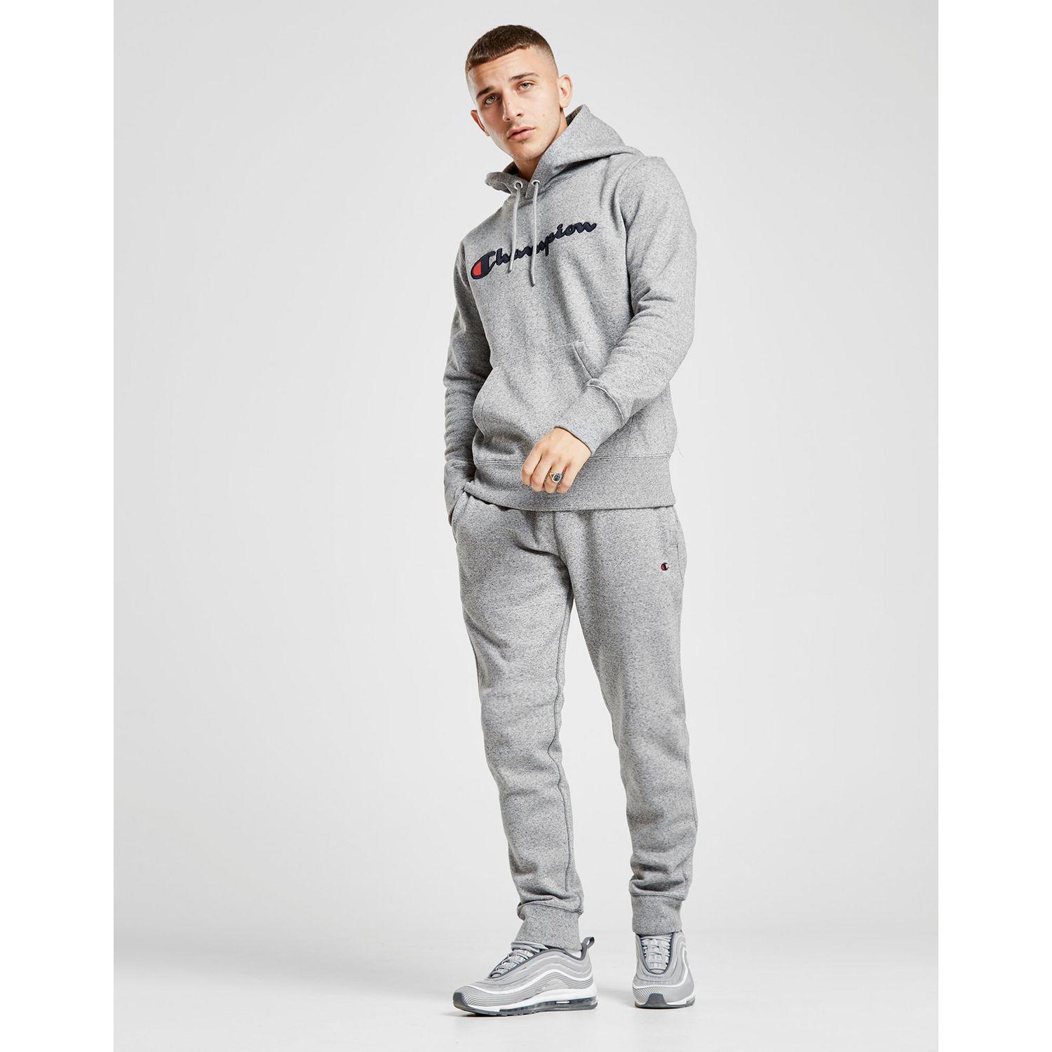 champion premium script hoodie