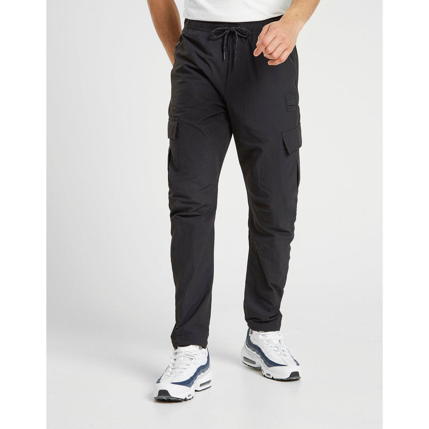 Nike Synthetic Air Max Cargo Track Pants in Black for Men - Lyst