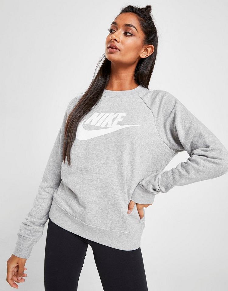 Nike Essential Futura Crew Sweatshirt Grey Denmark, SAVE 36% - mpgc.net