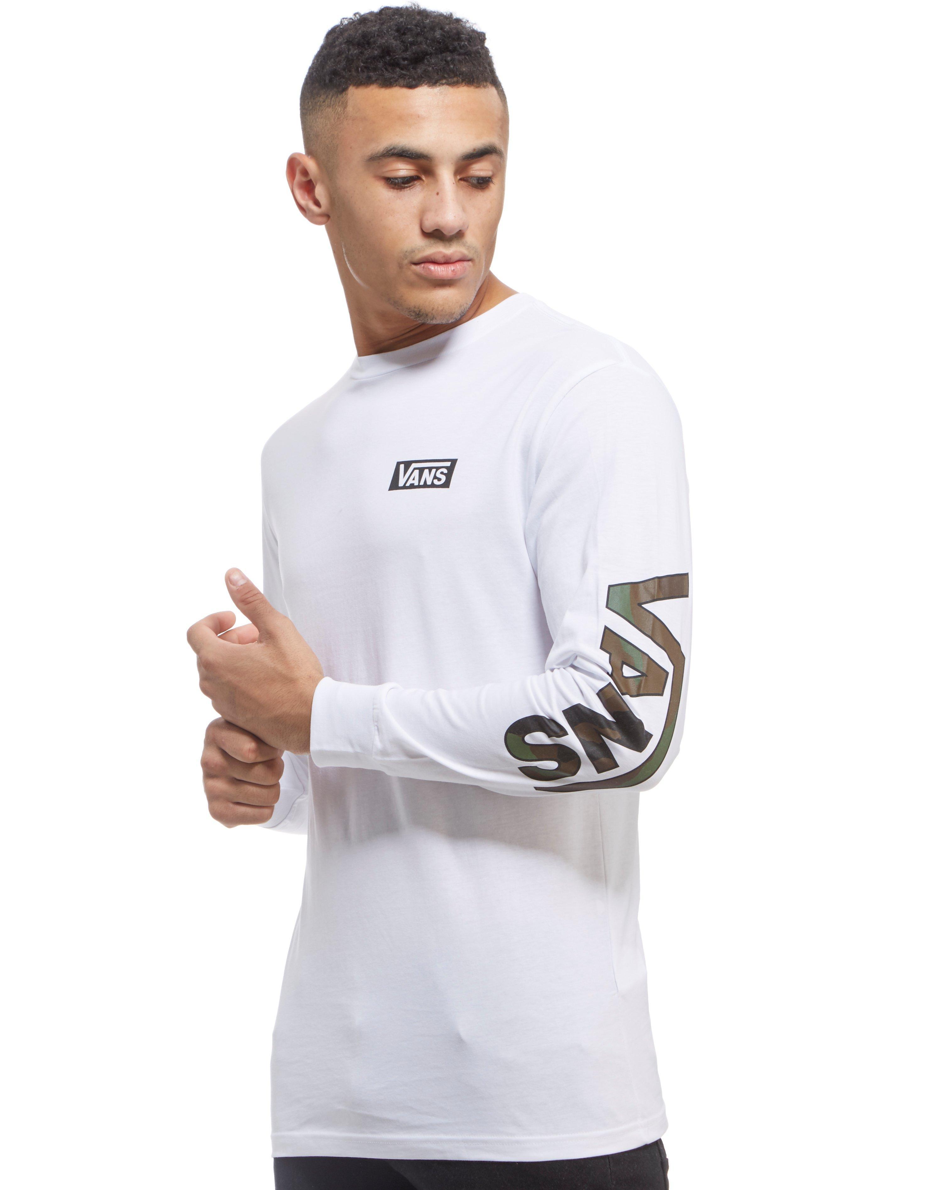 vans camo long sleeve