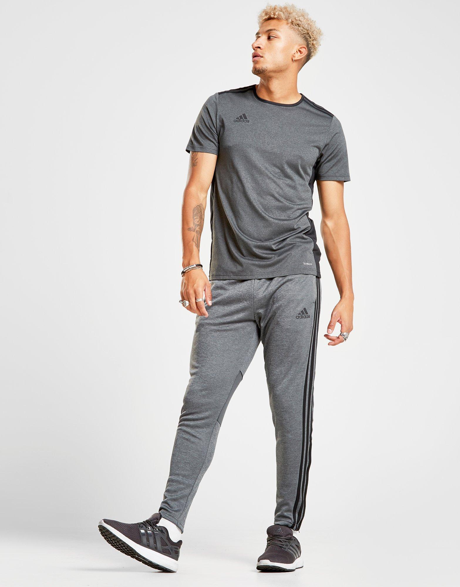 adidas Synthetic Tango Track Pants in Grey (Gray) for Men - Lyst